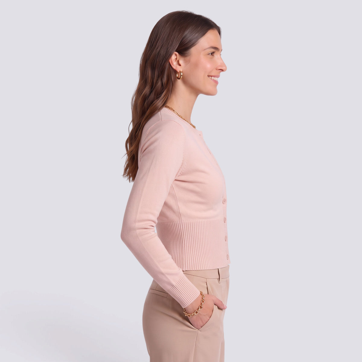 Camisa Mujer Manga Larga con Botones