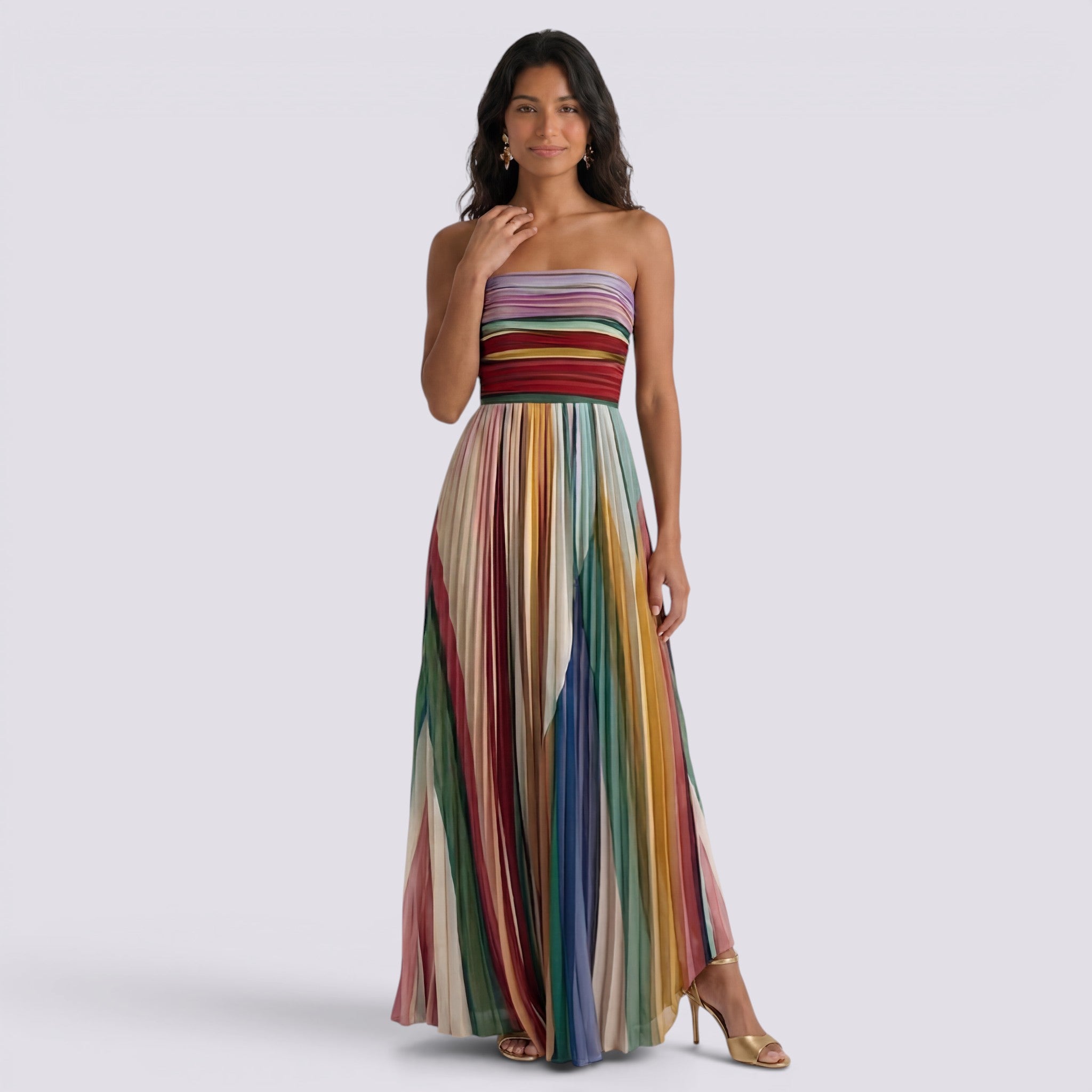 Vestido largo verano mujer