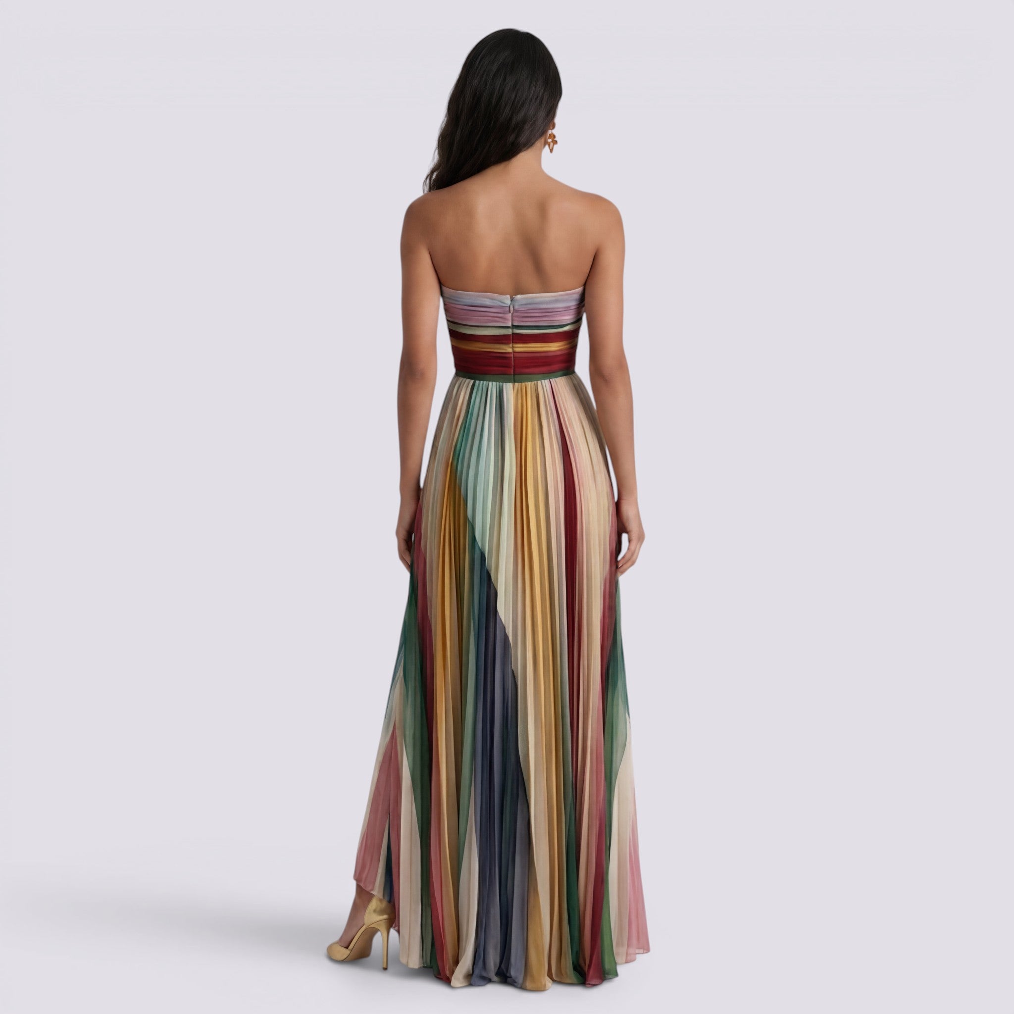 Vestido largo verano mujer