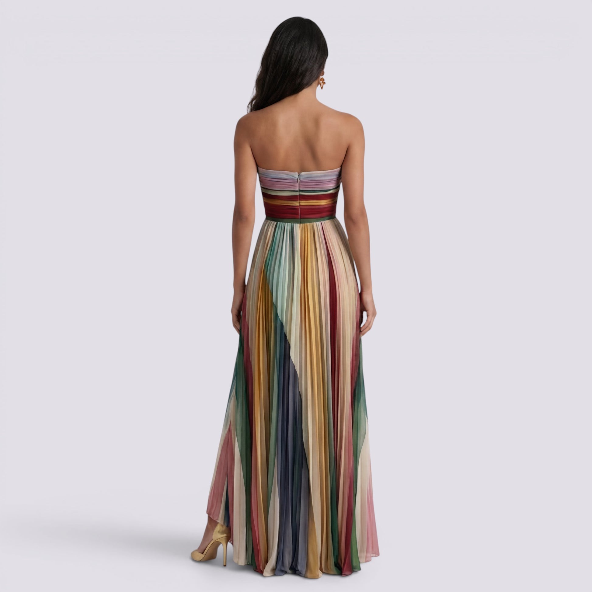 Vestido largo verano mujer