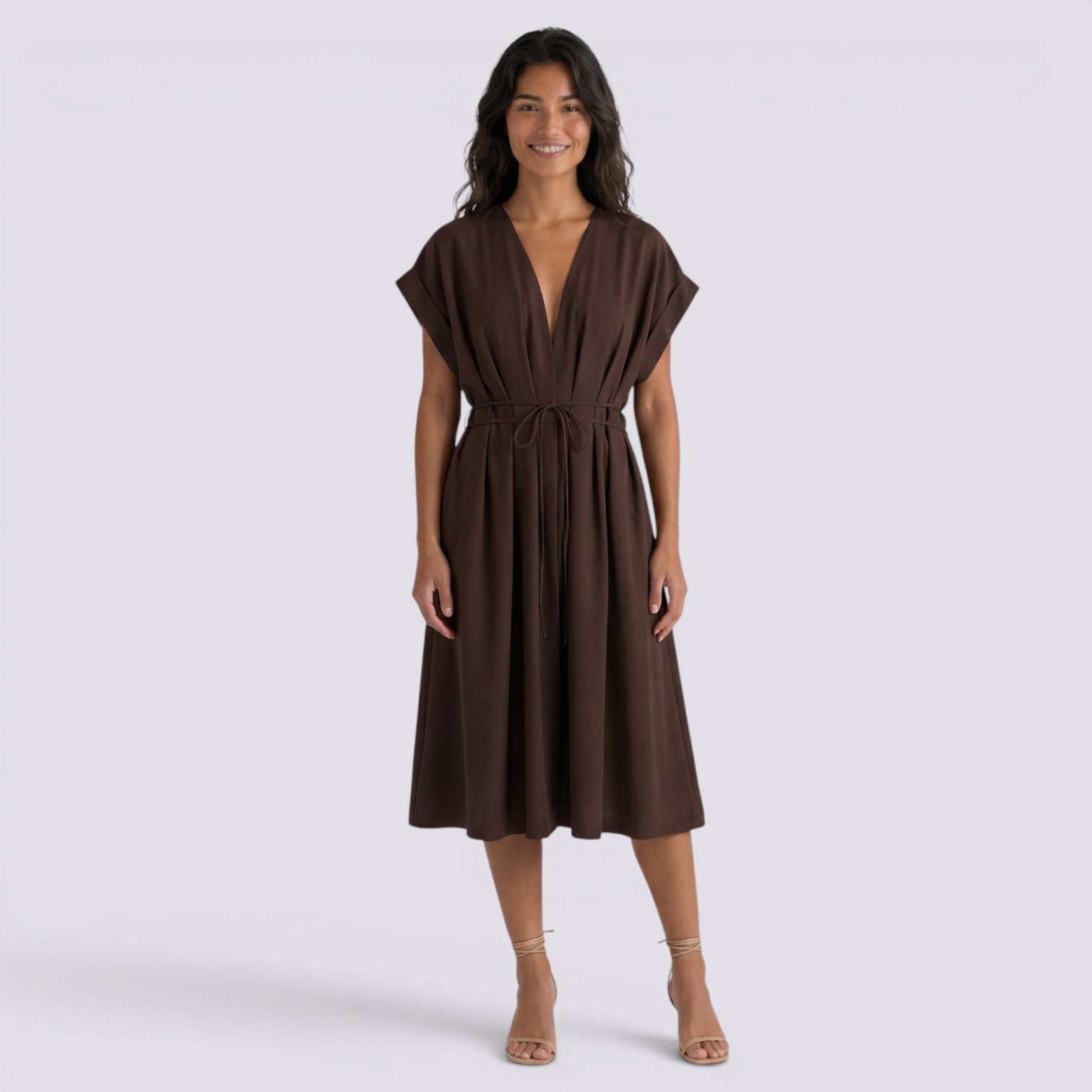 Vestido Verano Mujer Cuello V