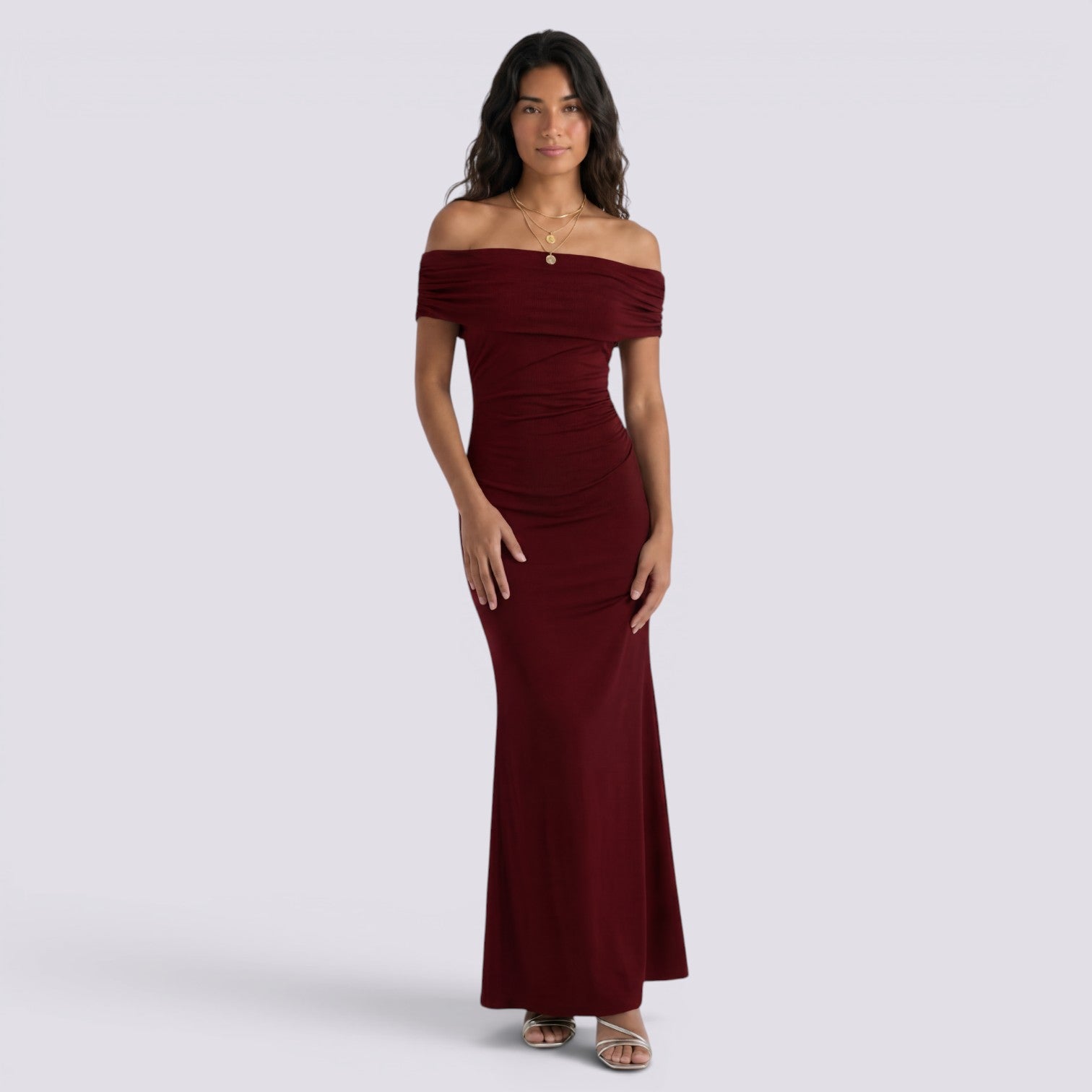 Vestido Midi Fiesta Mujer