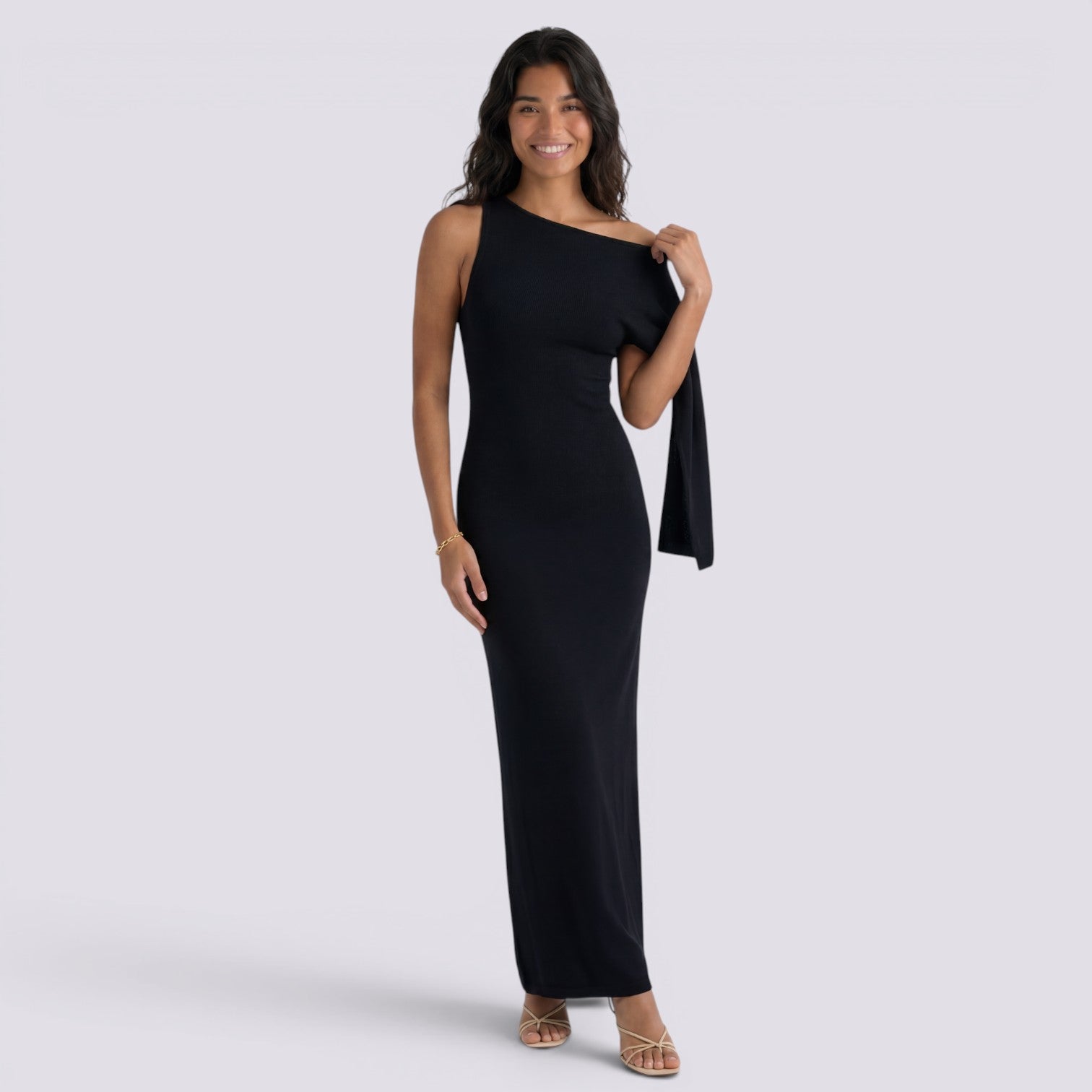 Vestido Largo Mujer Sin Mangas