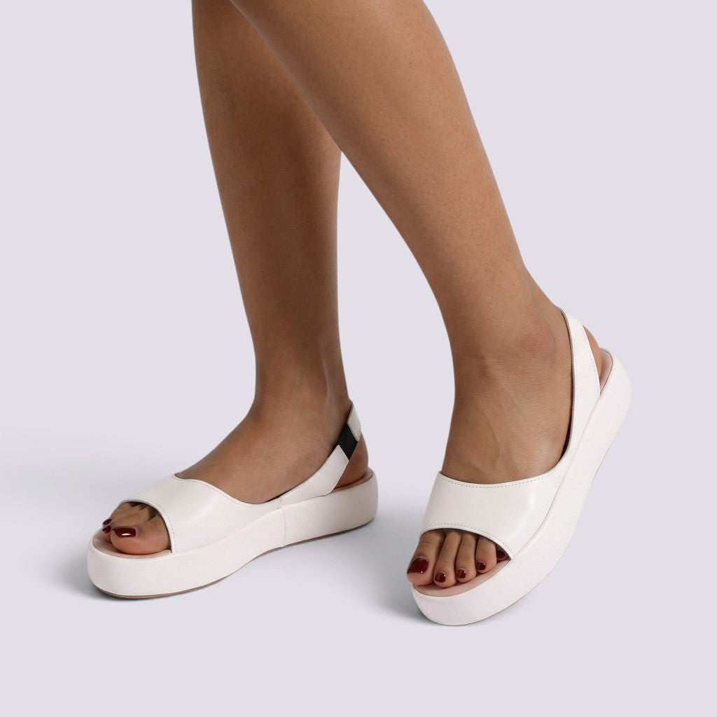 Sandalias Mujer Planas con Tira Trasera