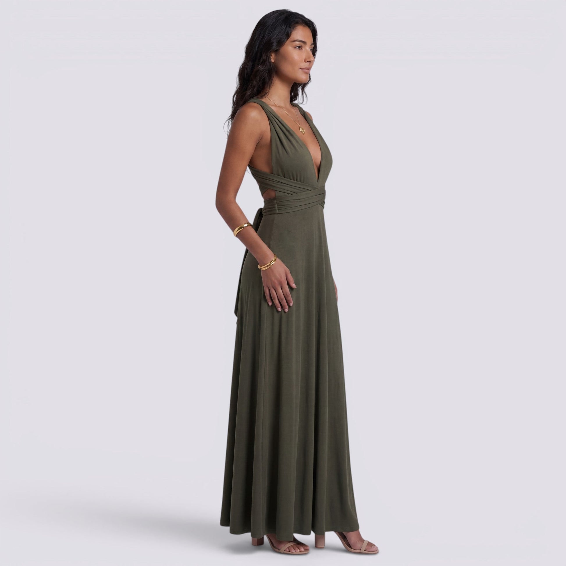 Vestido Maxi Largo Fiesta Mujer