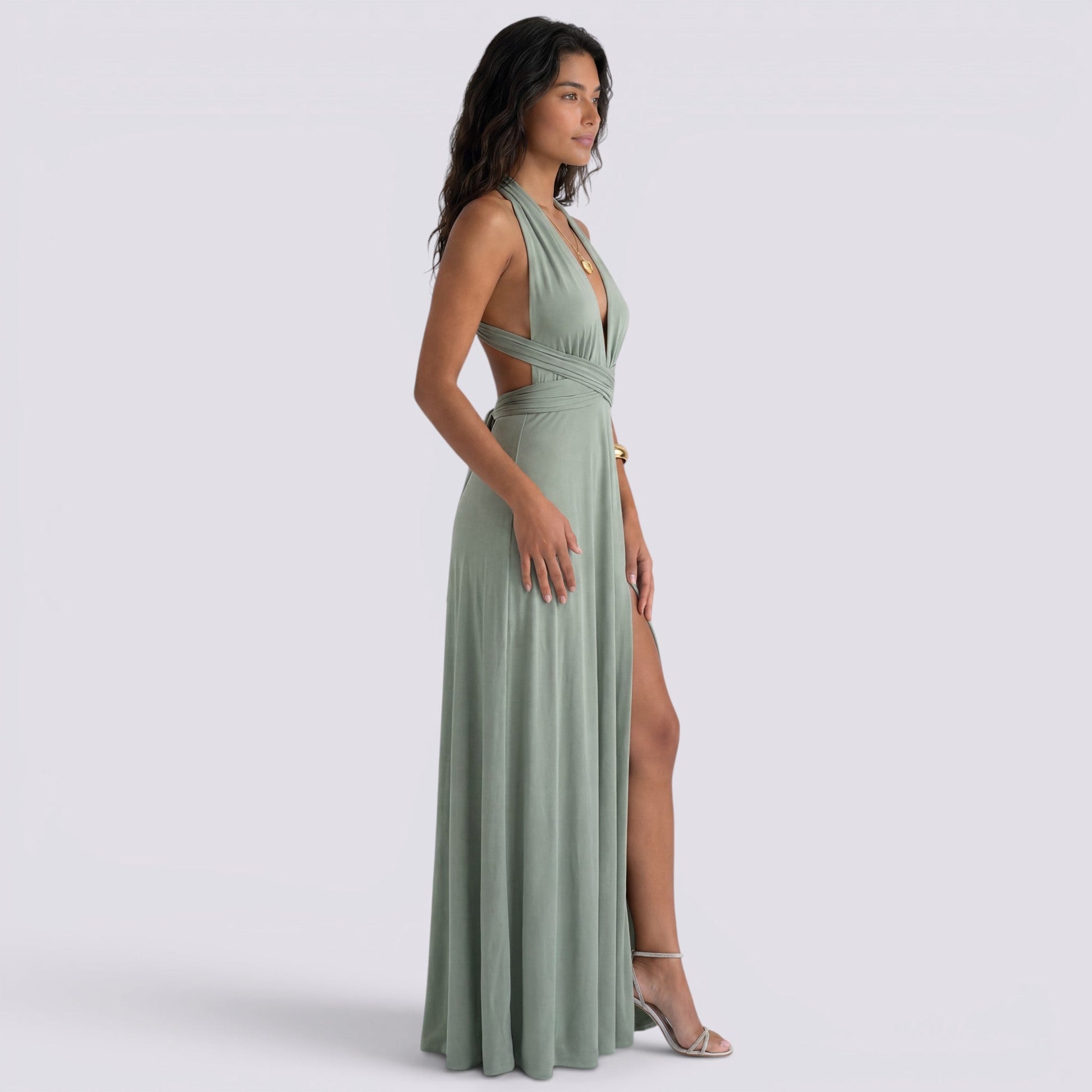 Vestido Maxi Largo Fiesta Mujer