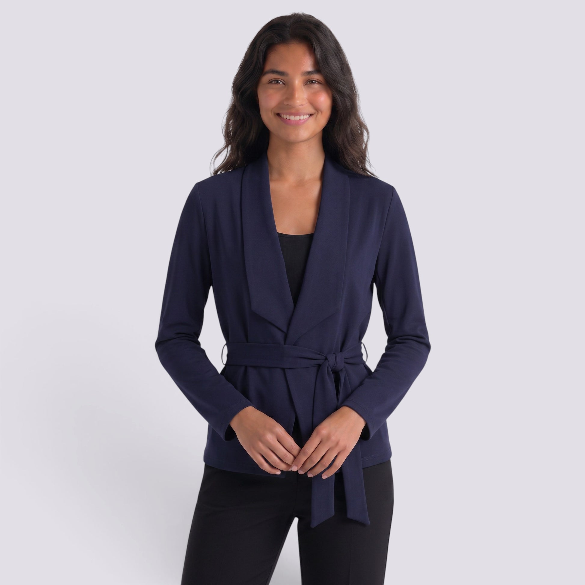 Cárdigan Mujer Manga Larga Elegante