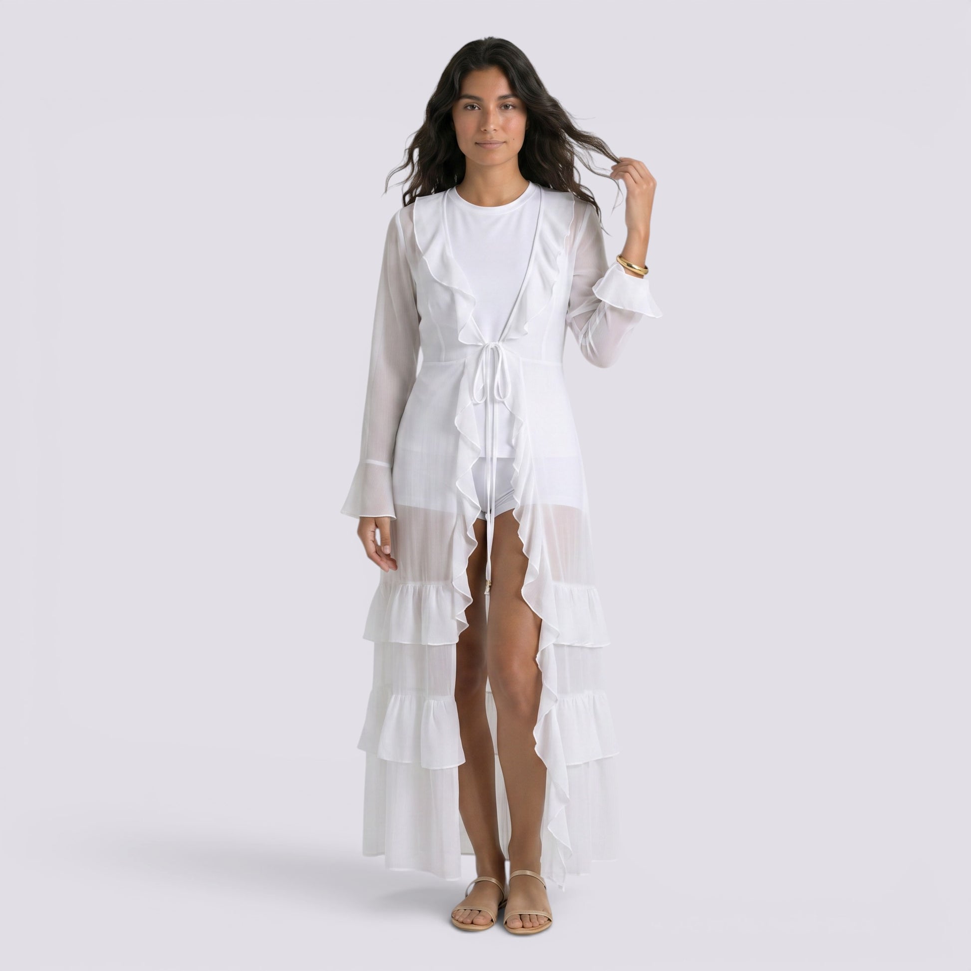 Vestido de Playa Mujer Elegante