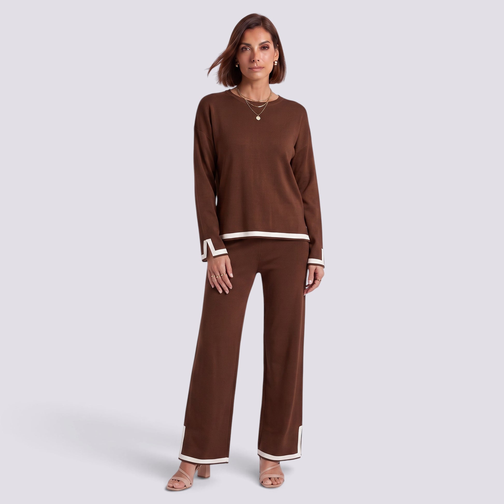 Conjunto Mujer Dos Piezas de Punto
