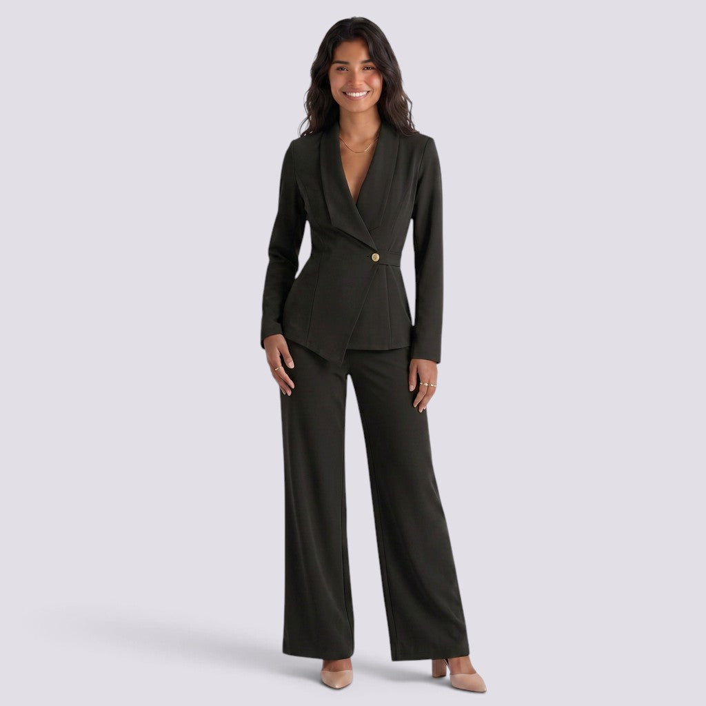 Conjunto Blazer Pantalón Mujer Elegante