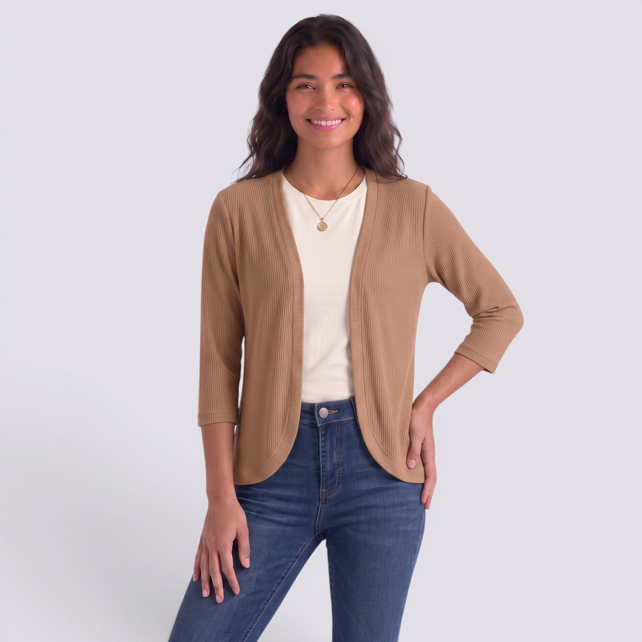 Cárdigan Mujer de Punto Elegante Jersey
