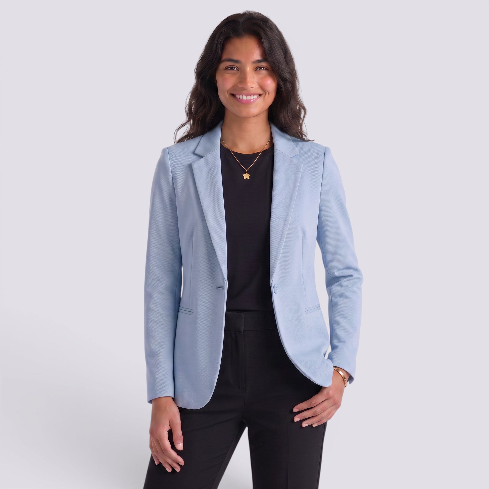 Blazer Mujer Entallado Elegante Americana