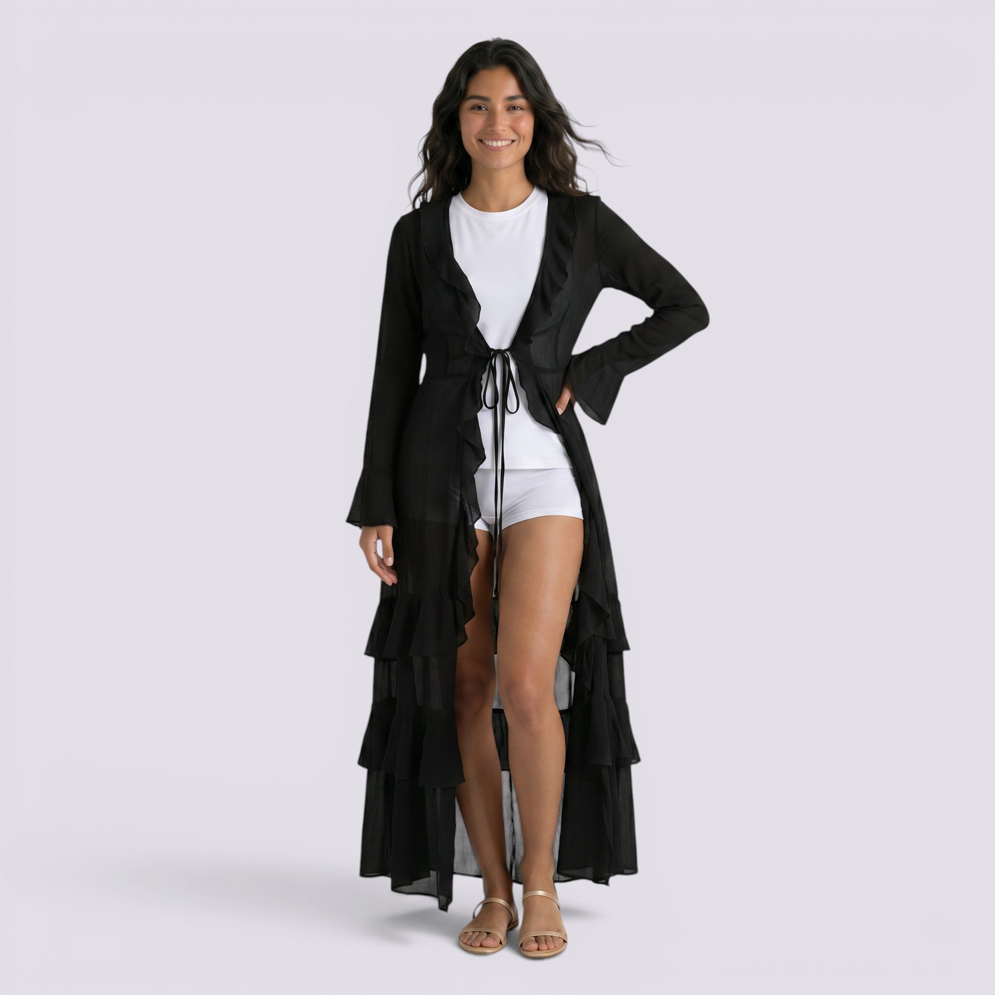 Vestido de Playa Mujer Elegante