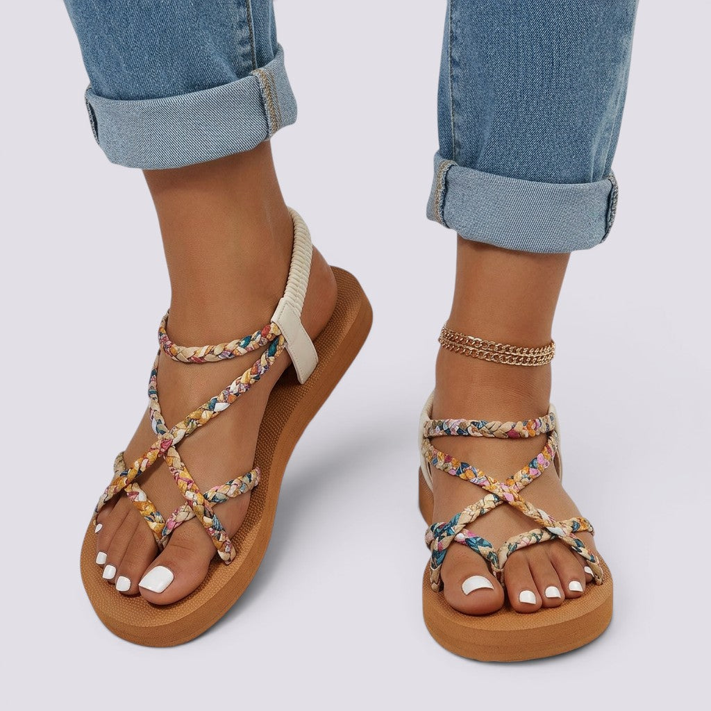 Sandalias Planas Mujer Verano Casual Cómodas