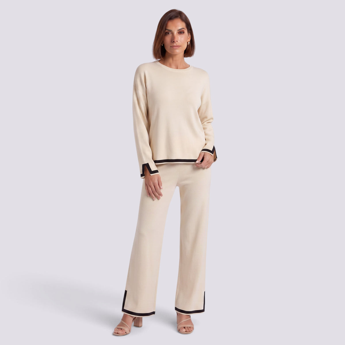 Conjunto Mujer Dos Piezas de Punto