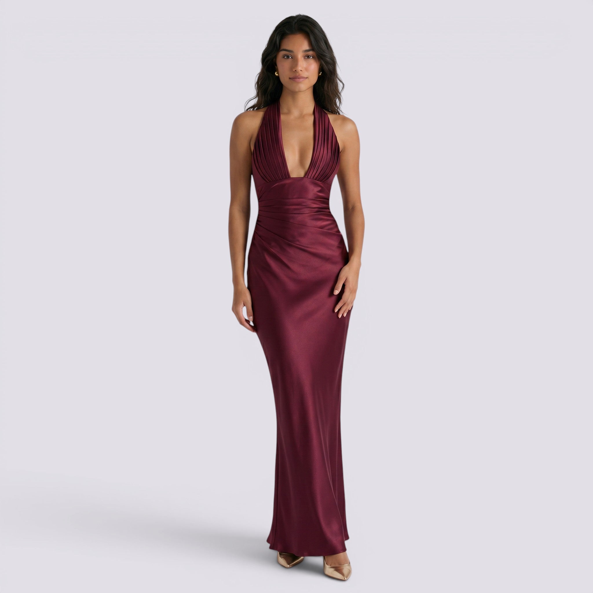Vestido Largo Mujer Elegante Fiesta