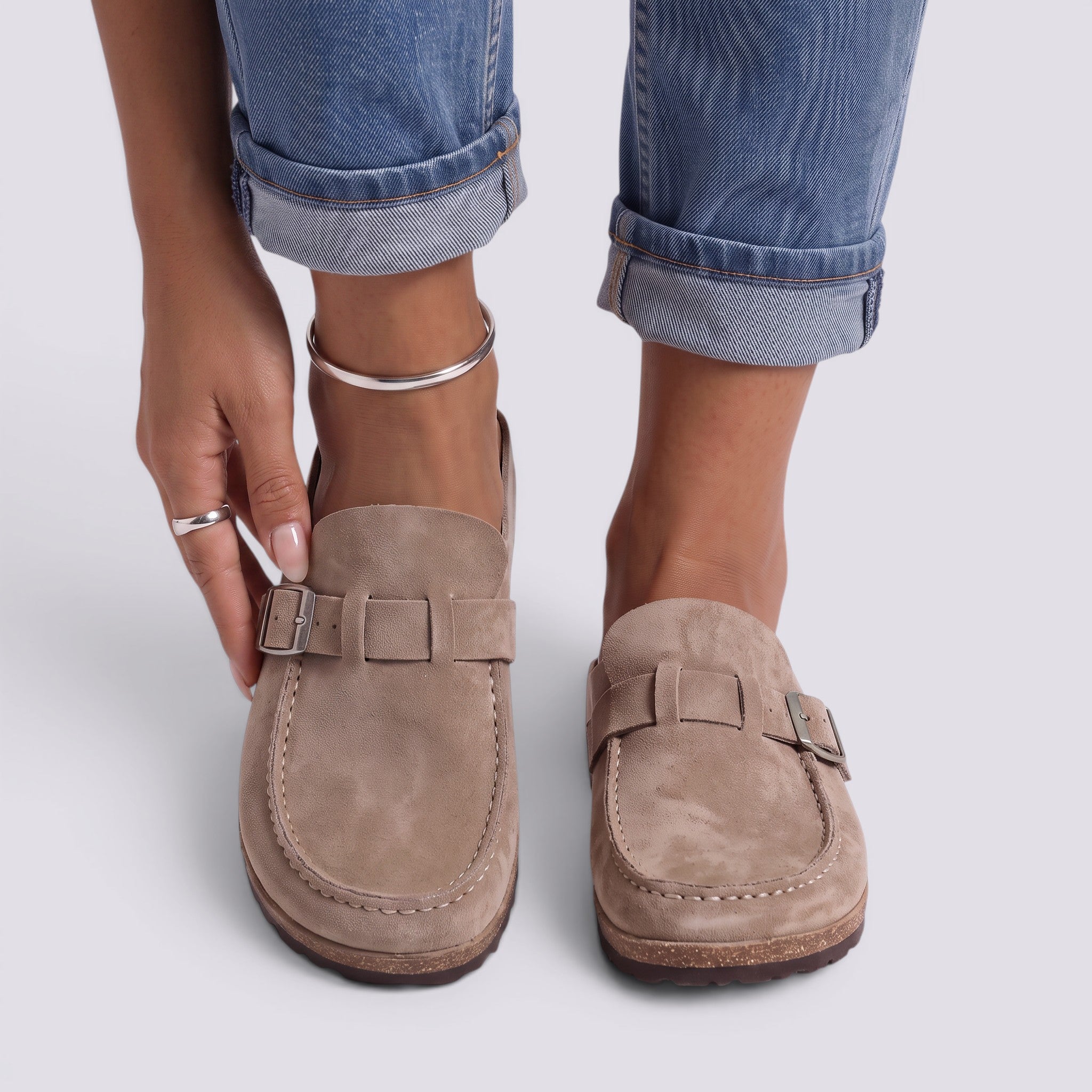 Zapatos Mocasines Mujer Sin Cordones