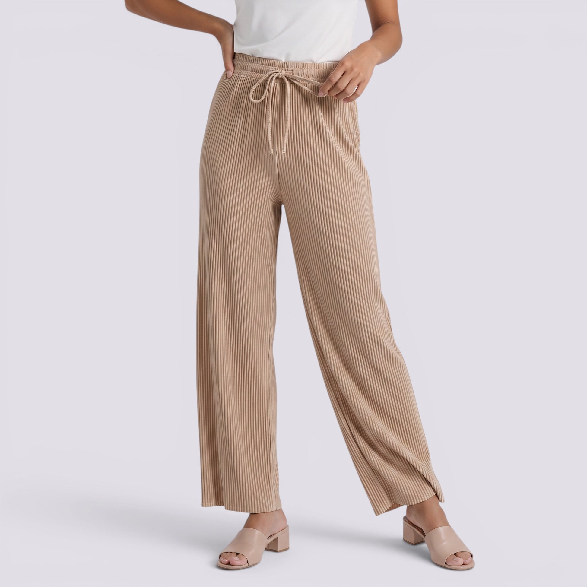 Pantalón Palazzo Mujer Verano Fluido Verano