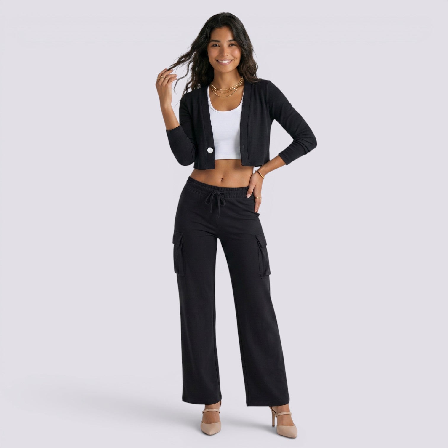 Conjunto Cargo Mujer Dos Piezas