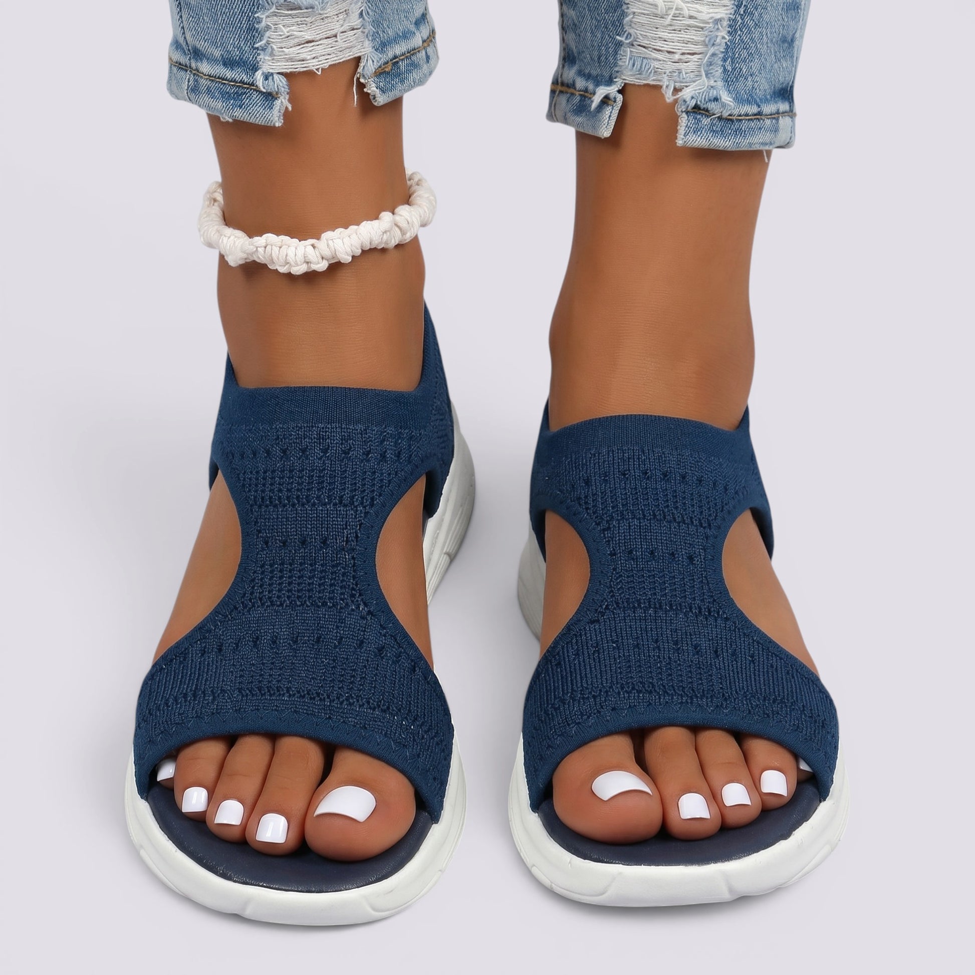 Sandalias Mujer Cómodas Romanas de Verano