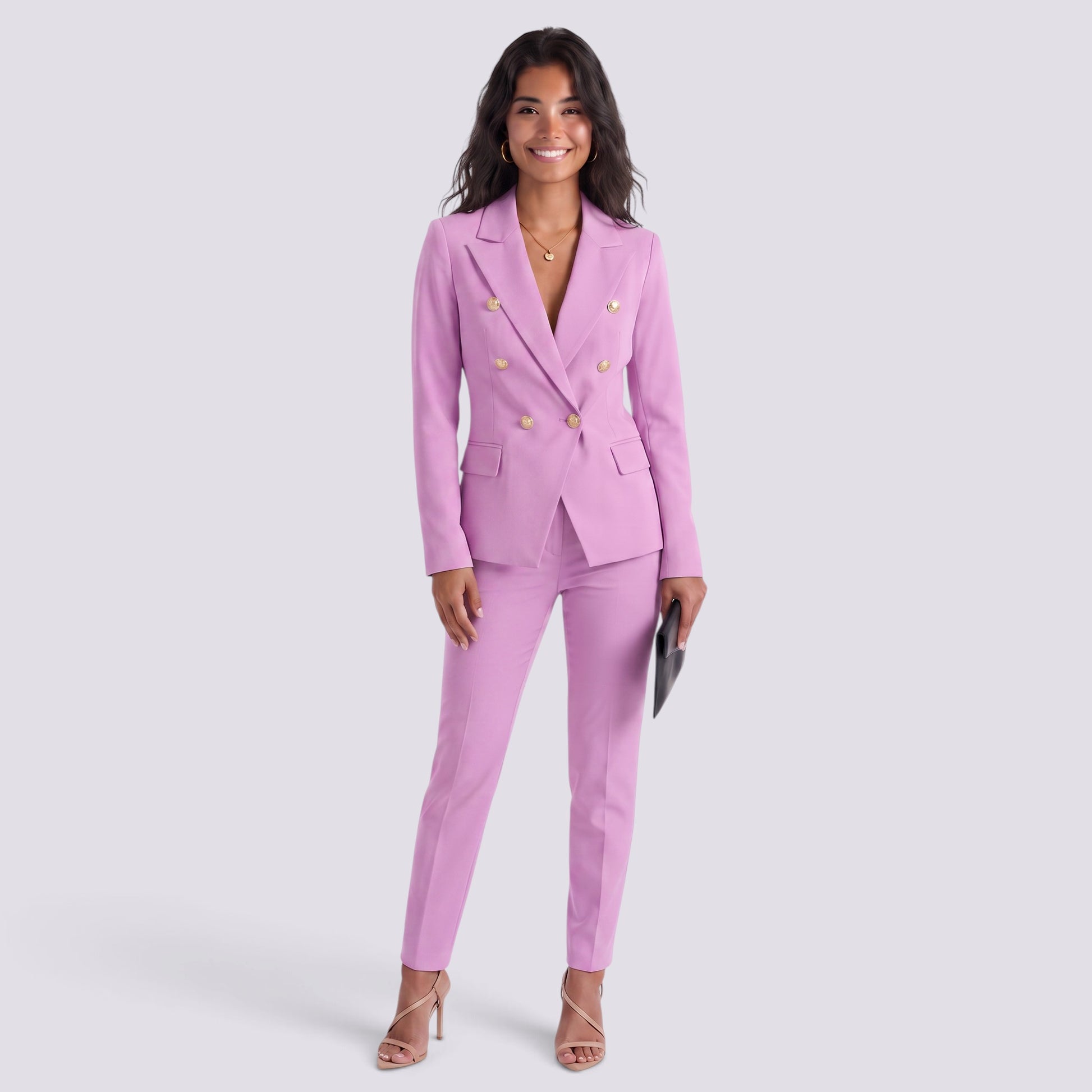 Conjunto Blazer Pantalón Mujer Entallado