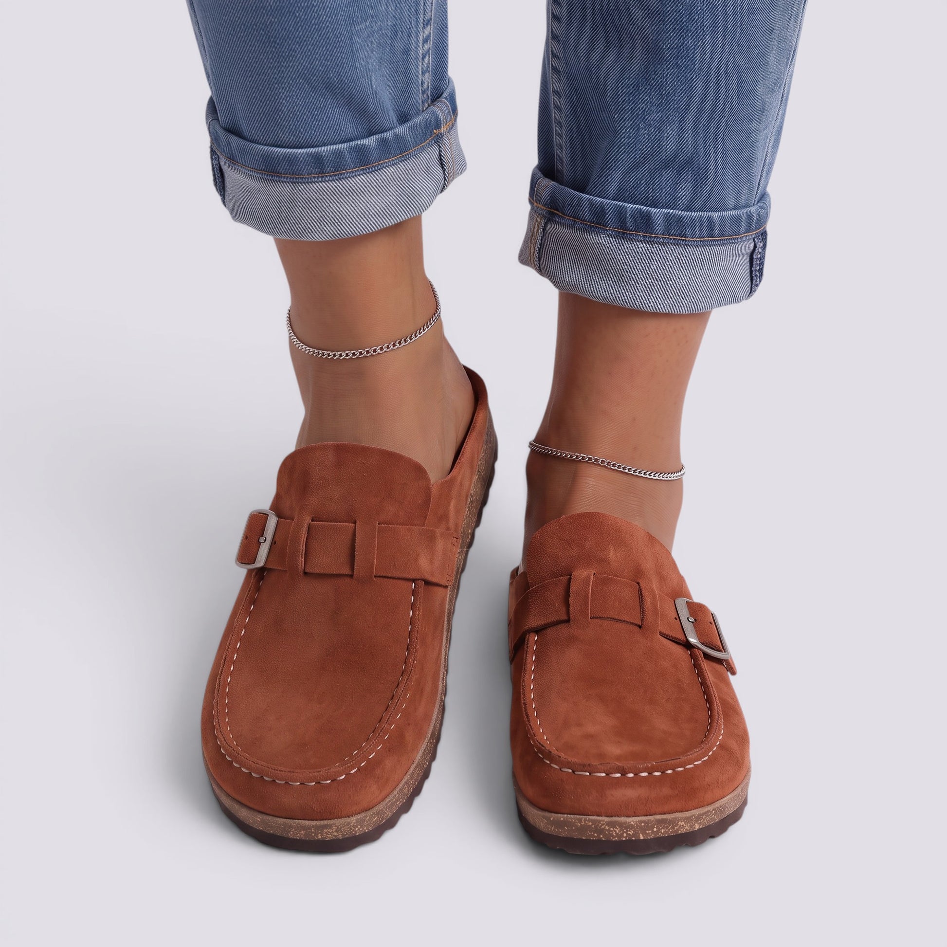 Zapatos Mocasines Mujer Sin Cordones