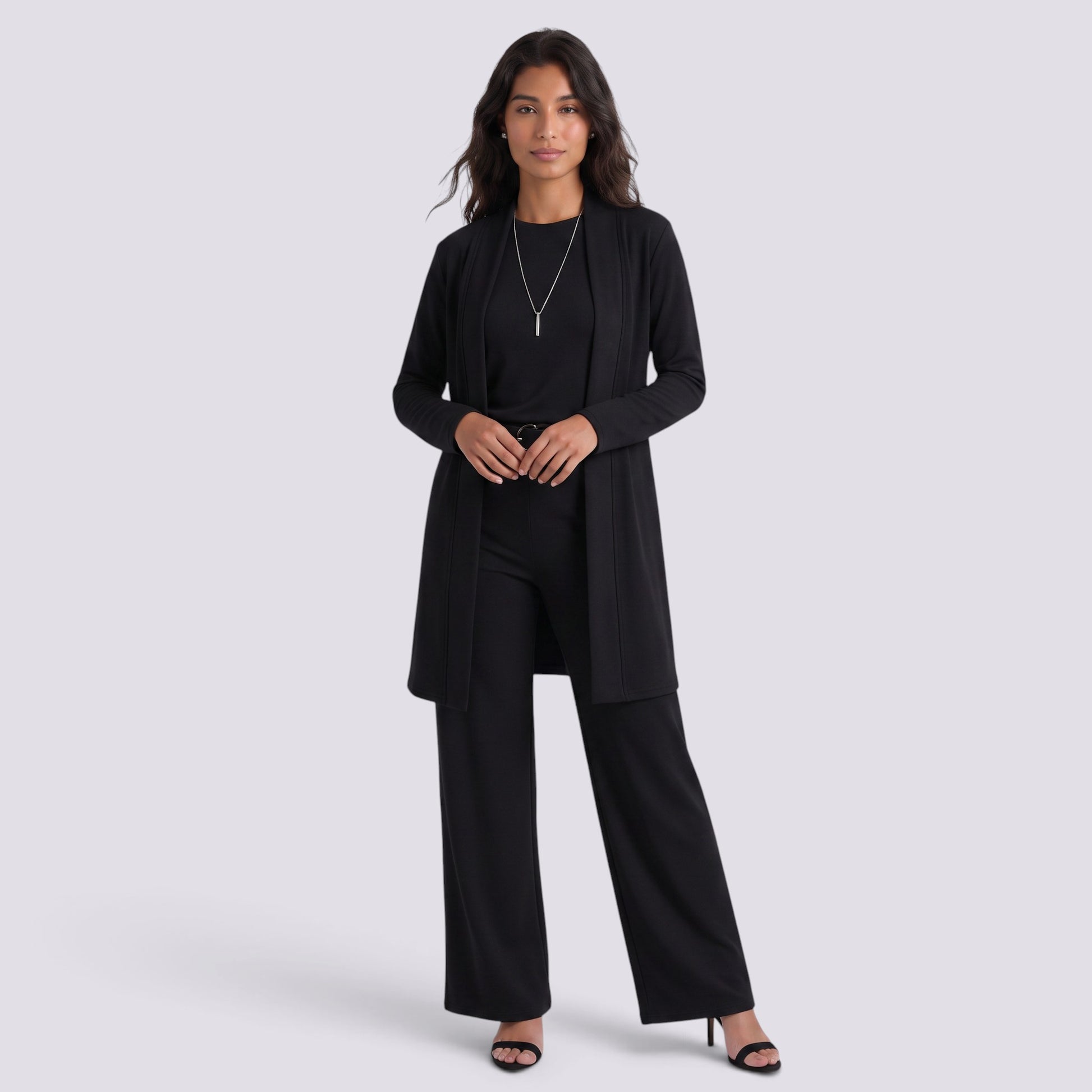 Conjunto Mujer Top Pantalón con Cinturón