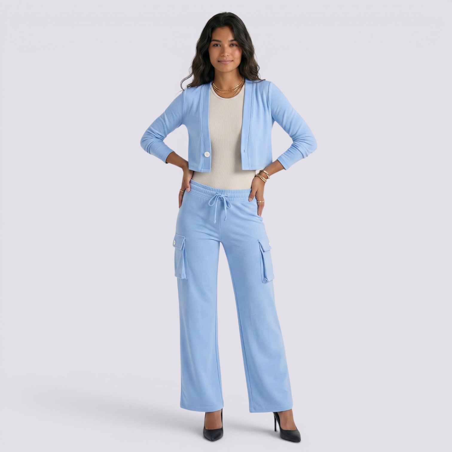 Conjunto Cargo Mujer Dos Piezas