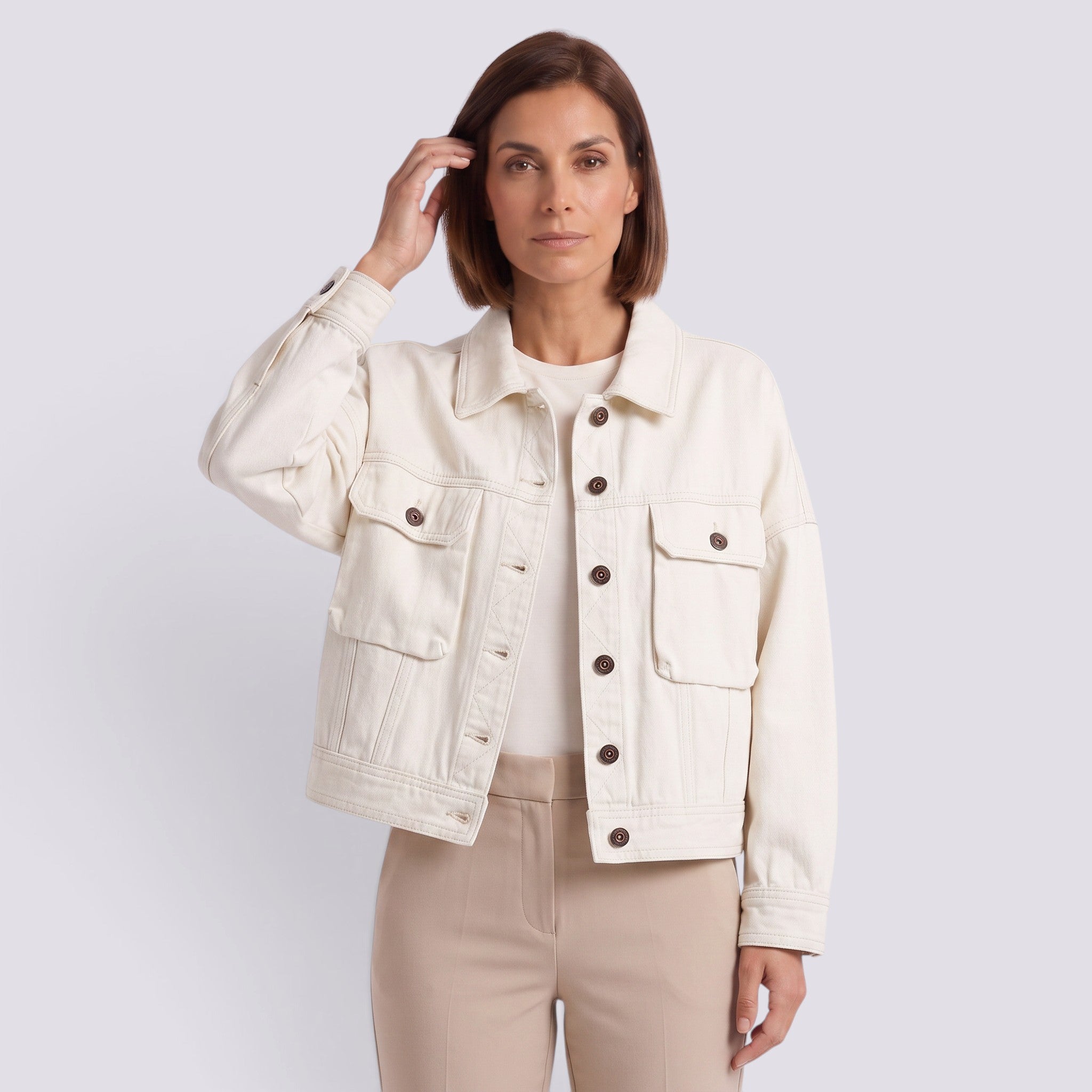Chaqueta Vaquera Corta Mujer de Suelto