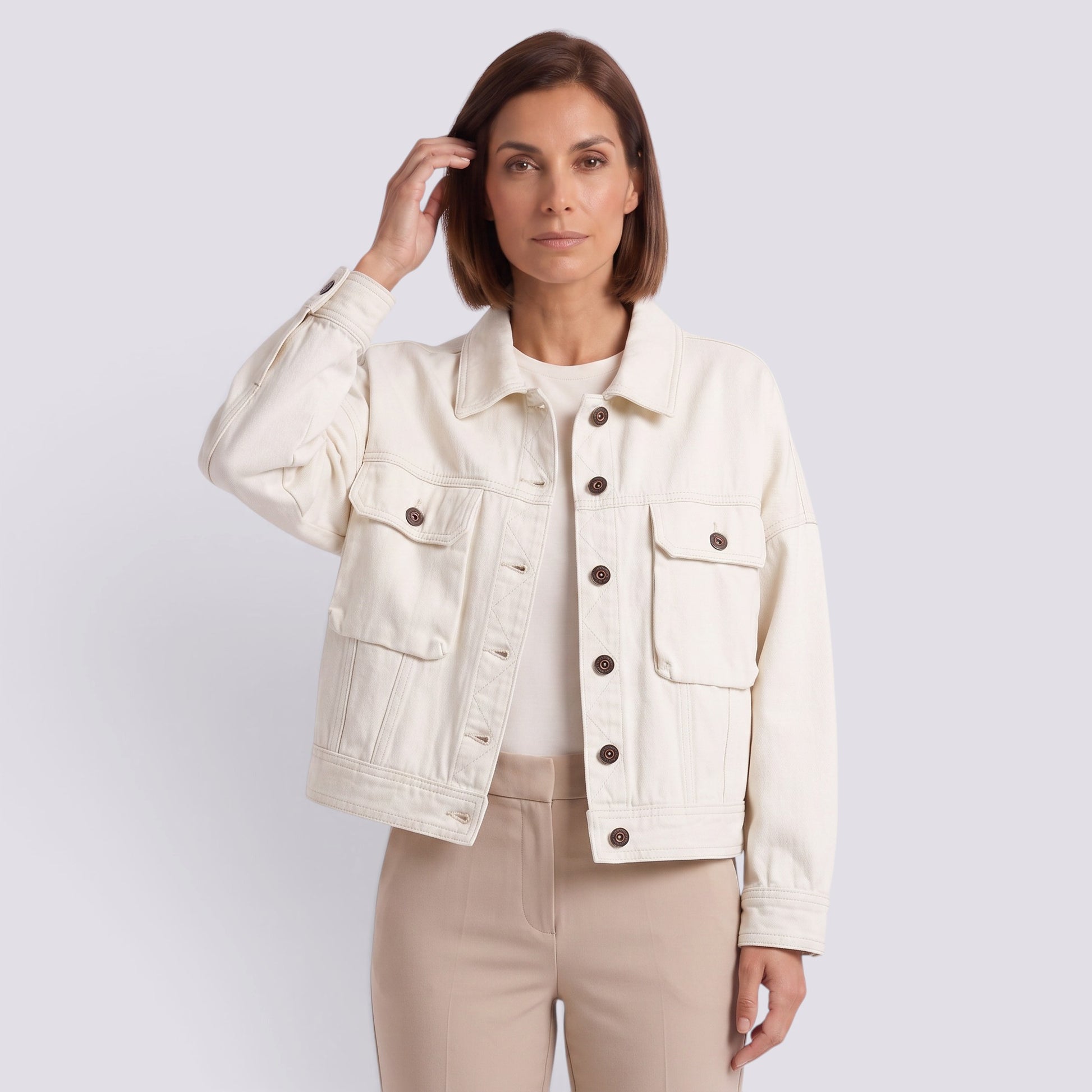 Chaqueta Vaquera Corta Mujer de Suelto
