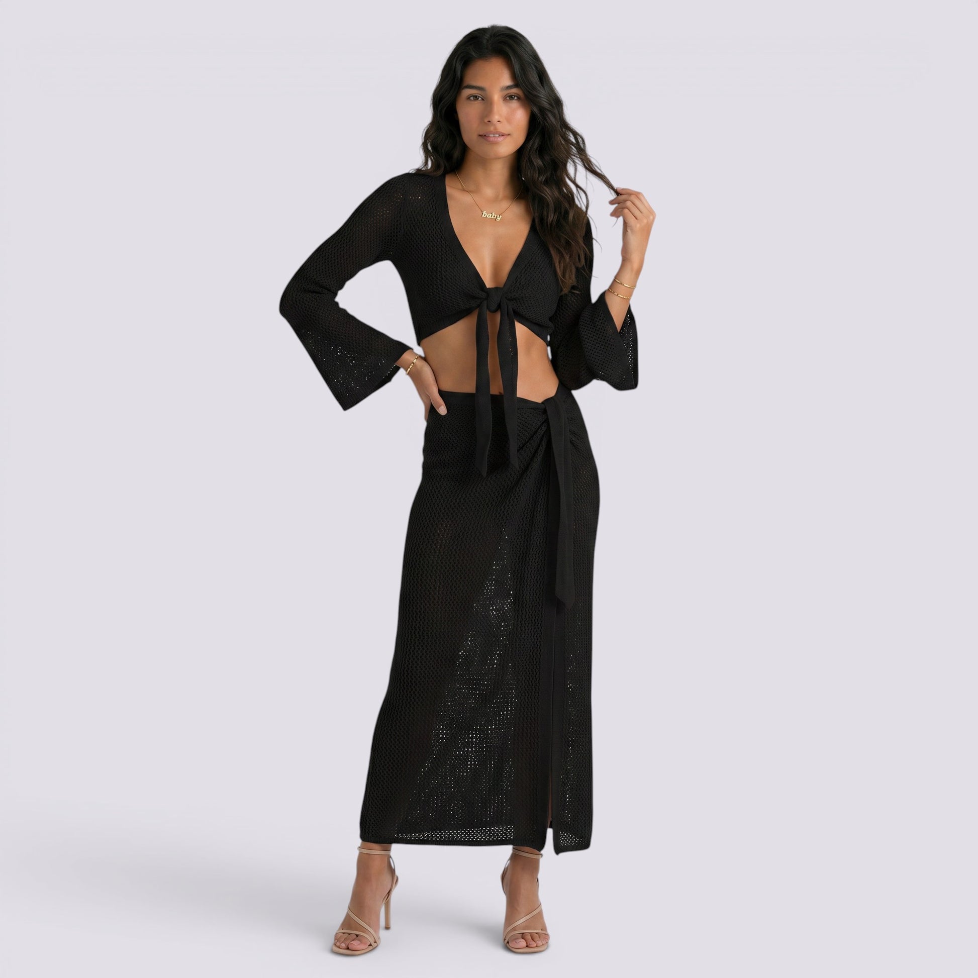 Conjunto de Falda y Top Mujer