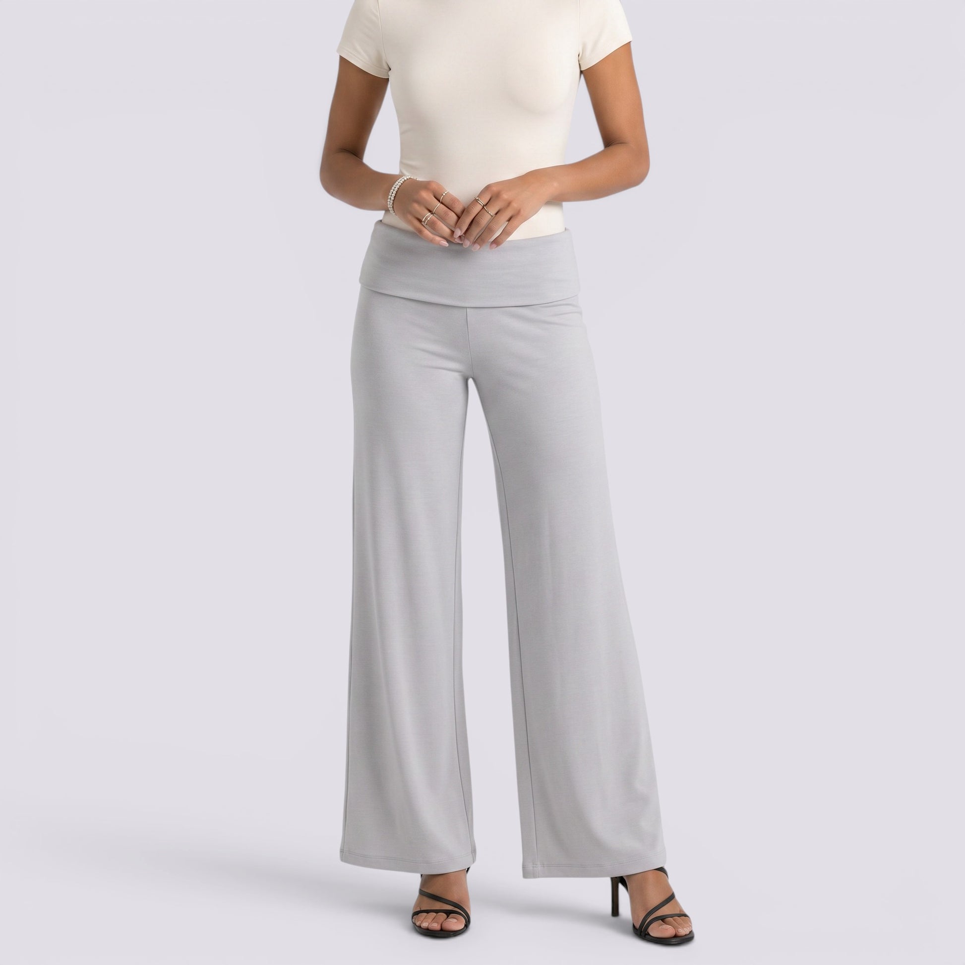 Pantalón Ancho Mujer Casual