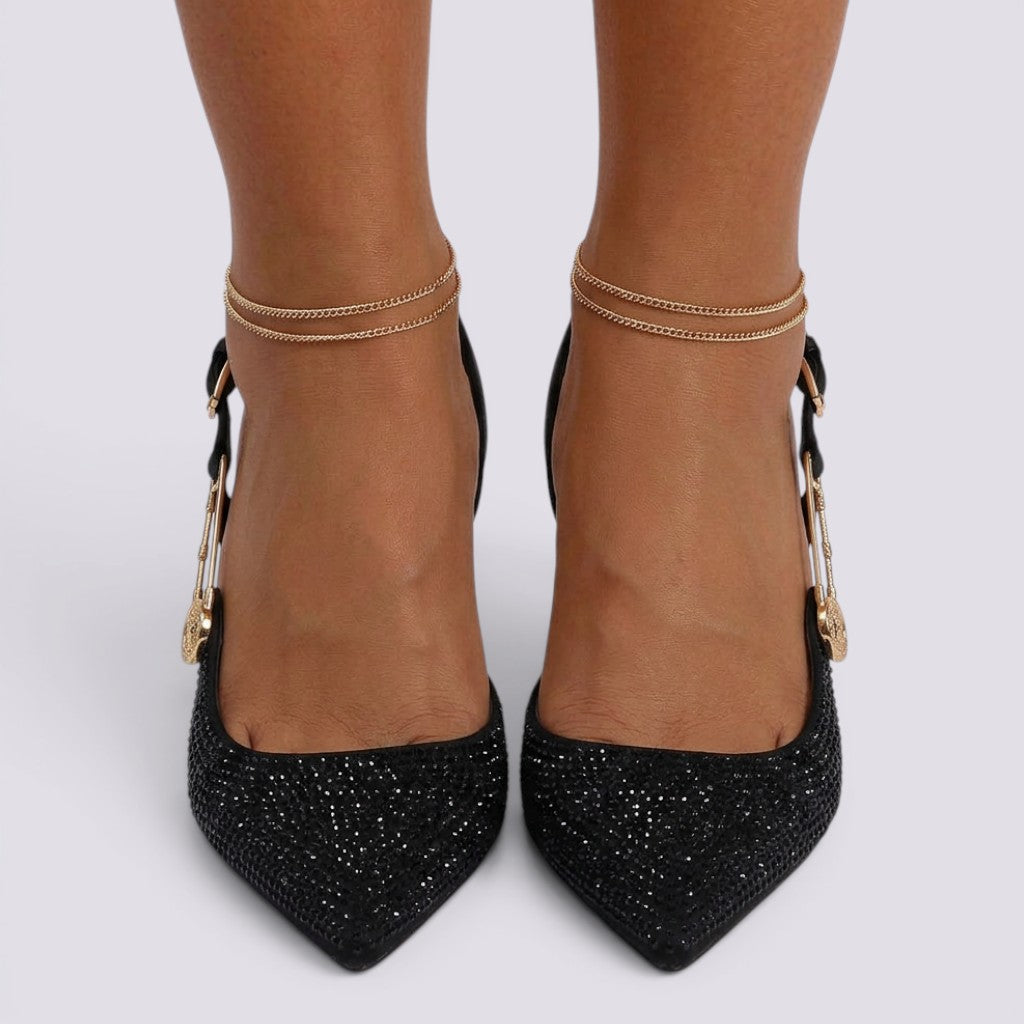 Zapatos de Tacón Alto Mujer Elegantes para Fiesta