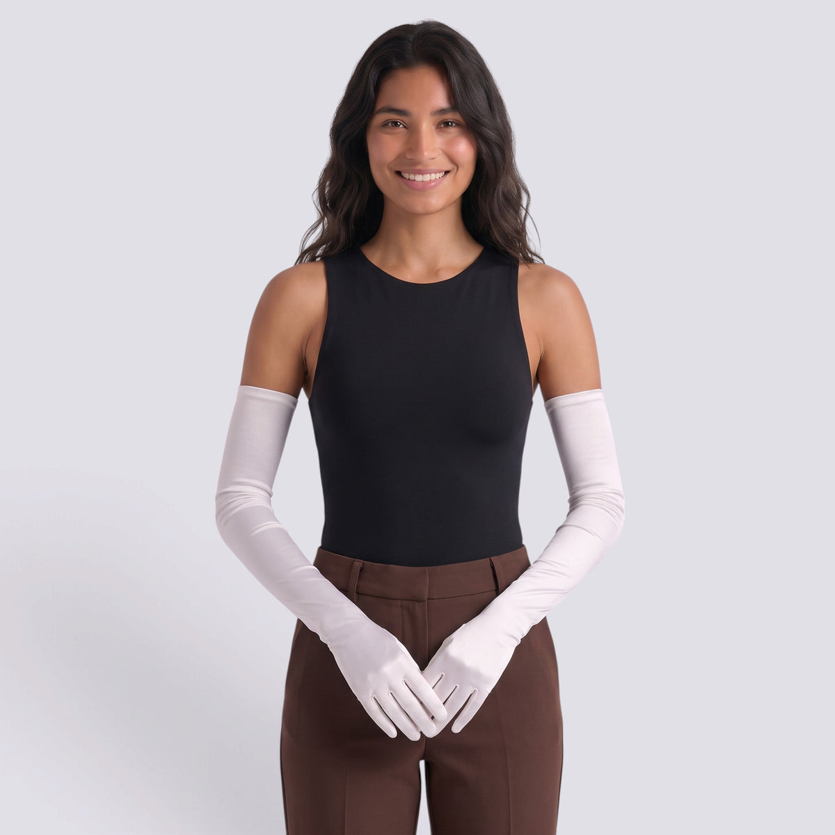 Guantes Mujer Largos Protección Solar UV