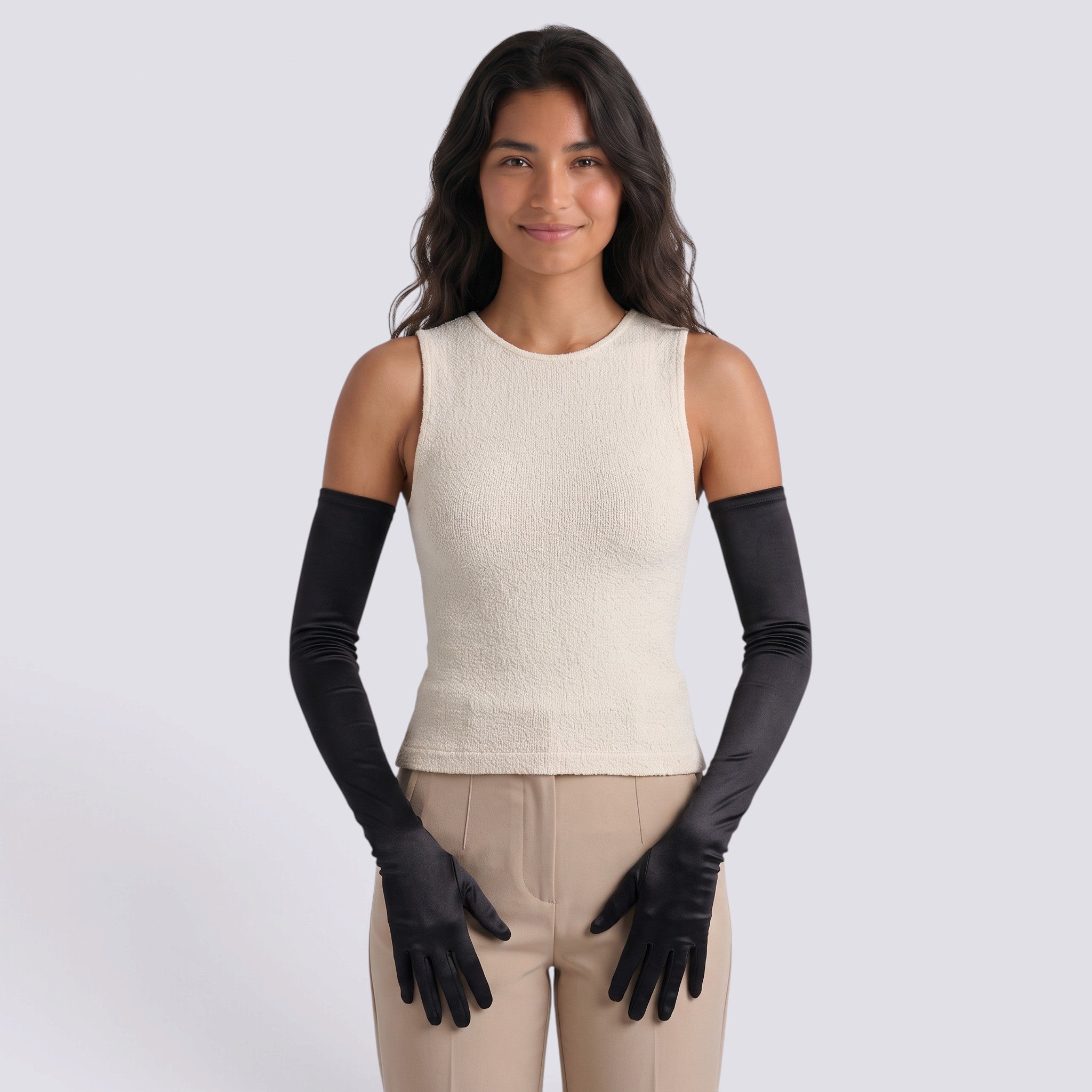 Guantes Mujer Largos Protección Solar UV