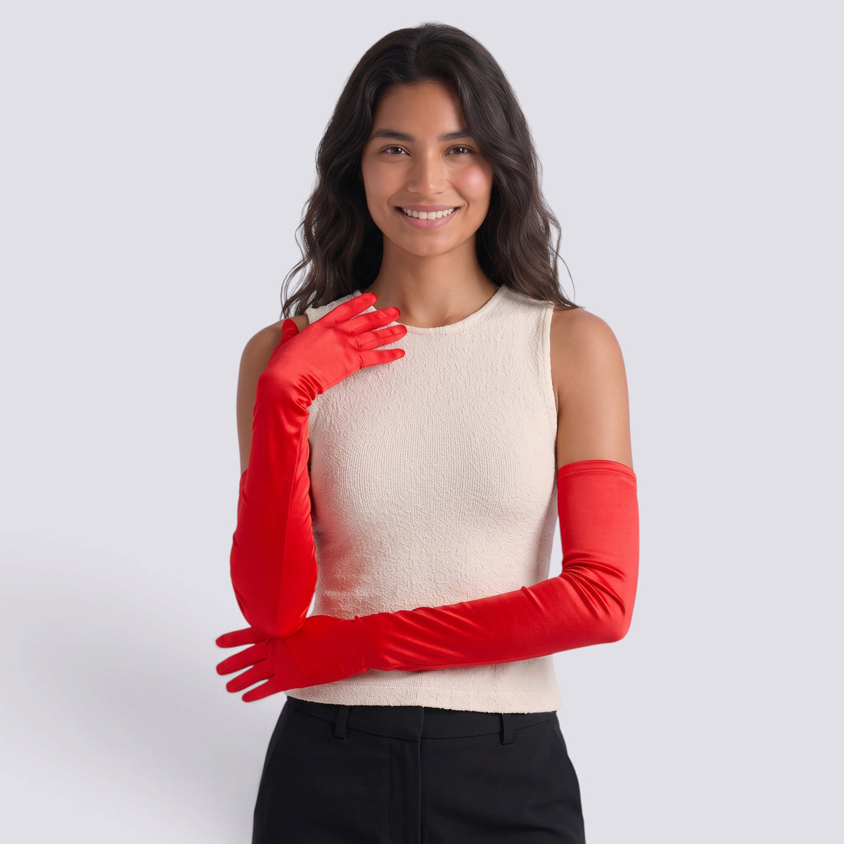 Guantes Mujer Largos Protección Solar UV