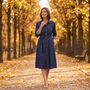 Vestido Vaquero Largo Mujer Cinturón - Estilo de vida