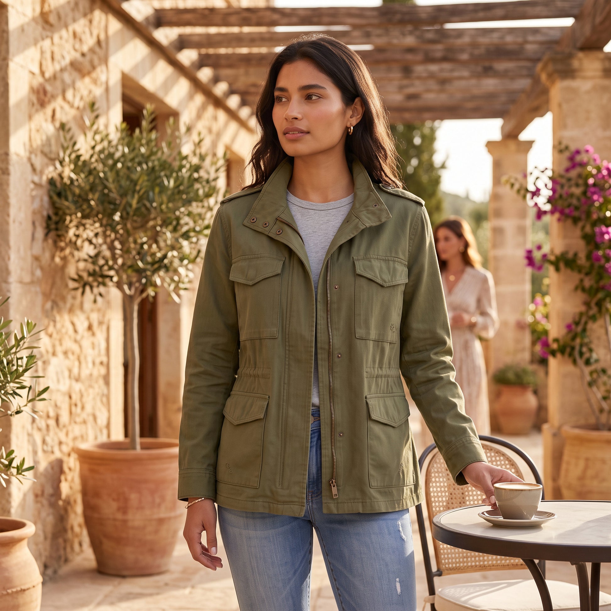 Chaqueta Mujer Utility de Entretiempo