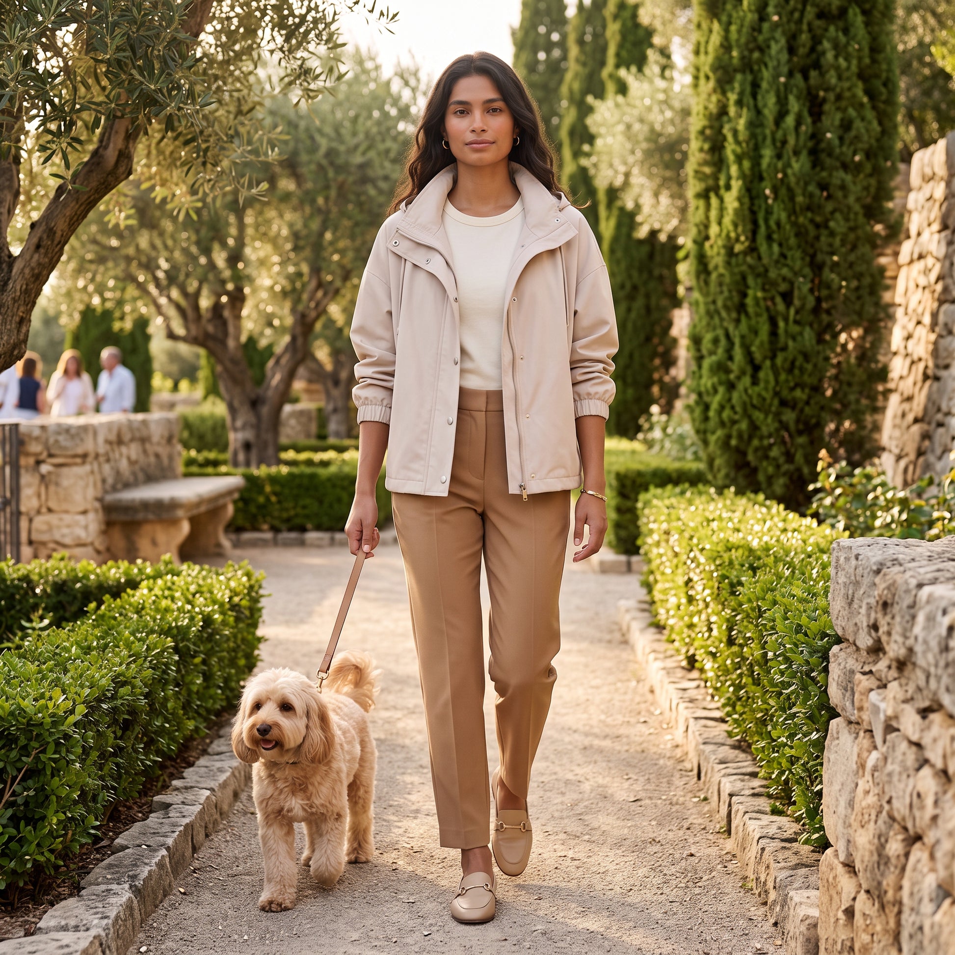 Chaqueta Abrigos Mujer Oversize con Capucha