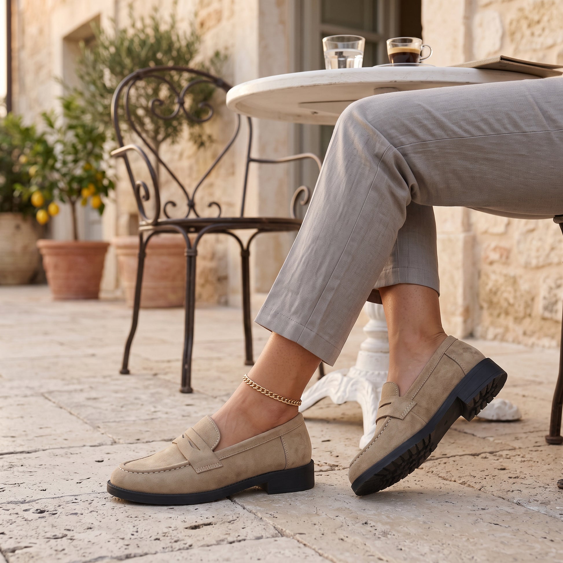 Zapatos Mocasín Mujer Elegantes Cómodo