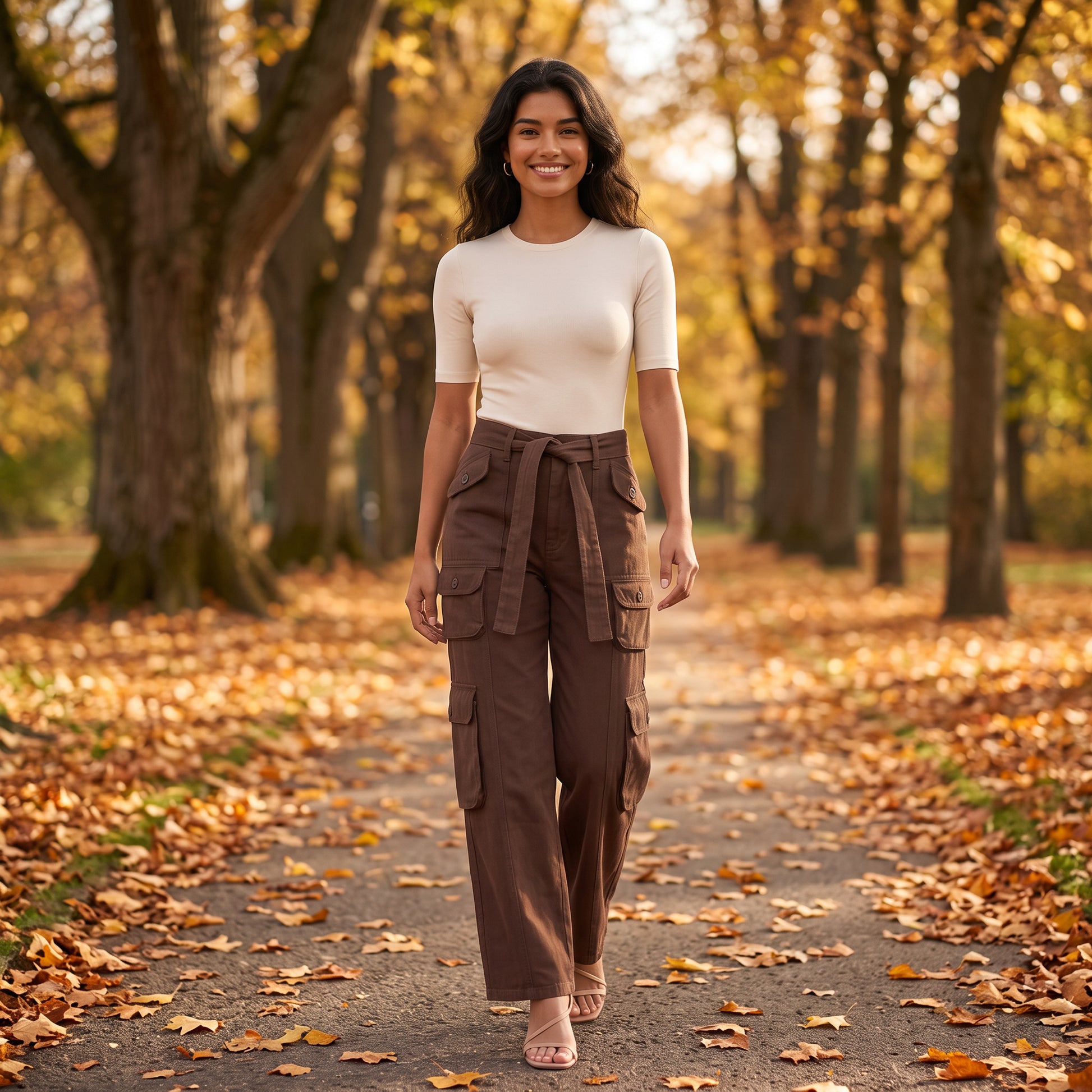 Pantalones Vaqueros Mujer Corte Recto