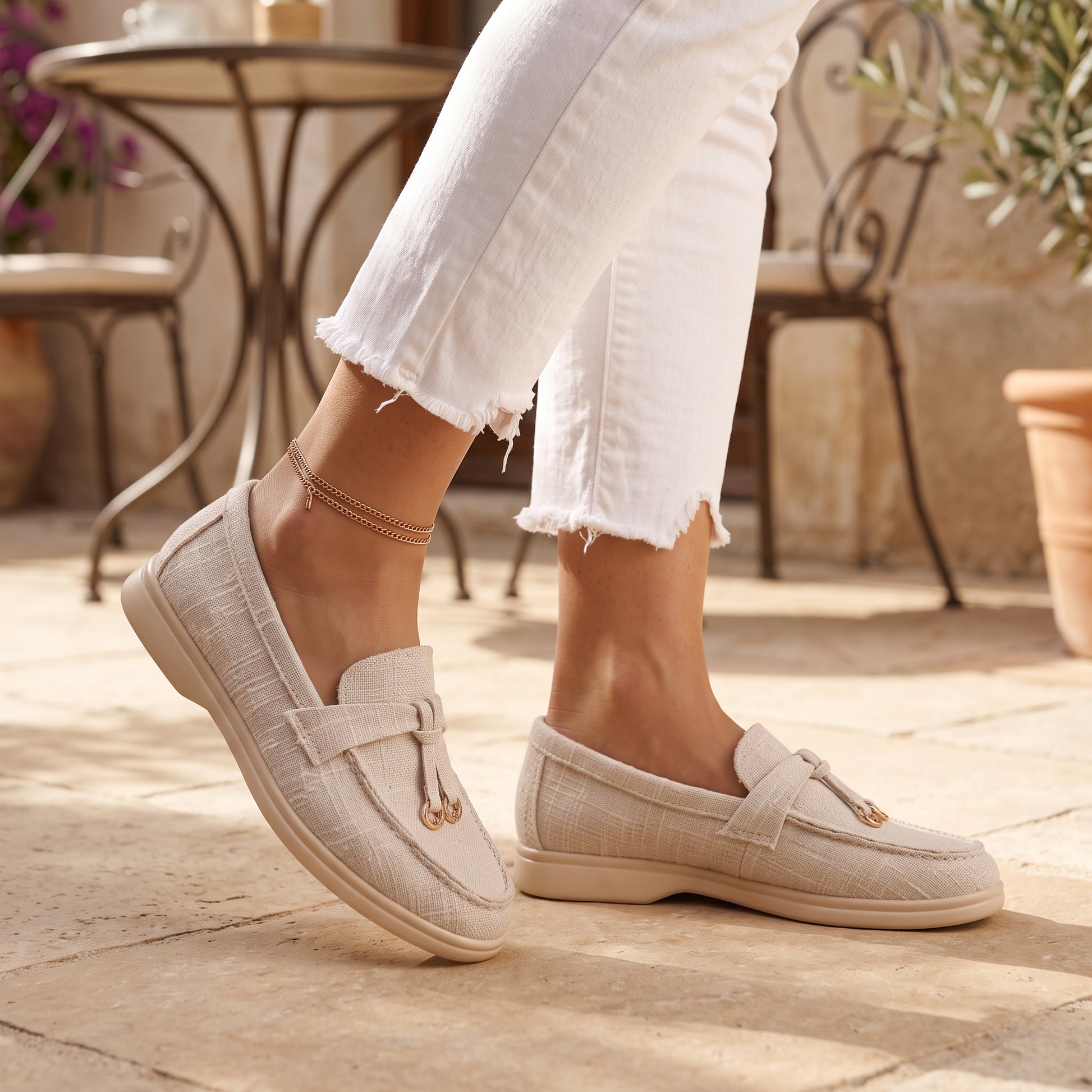 Mocasines Mujer Elegantes Cómodos Corte Bajo Slip-On