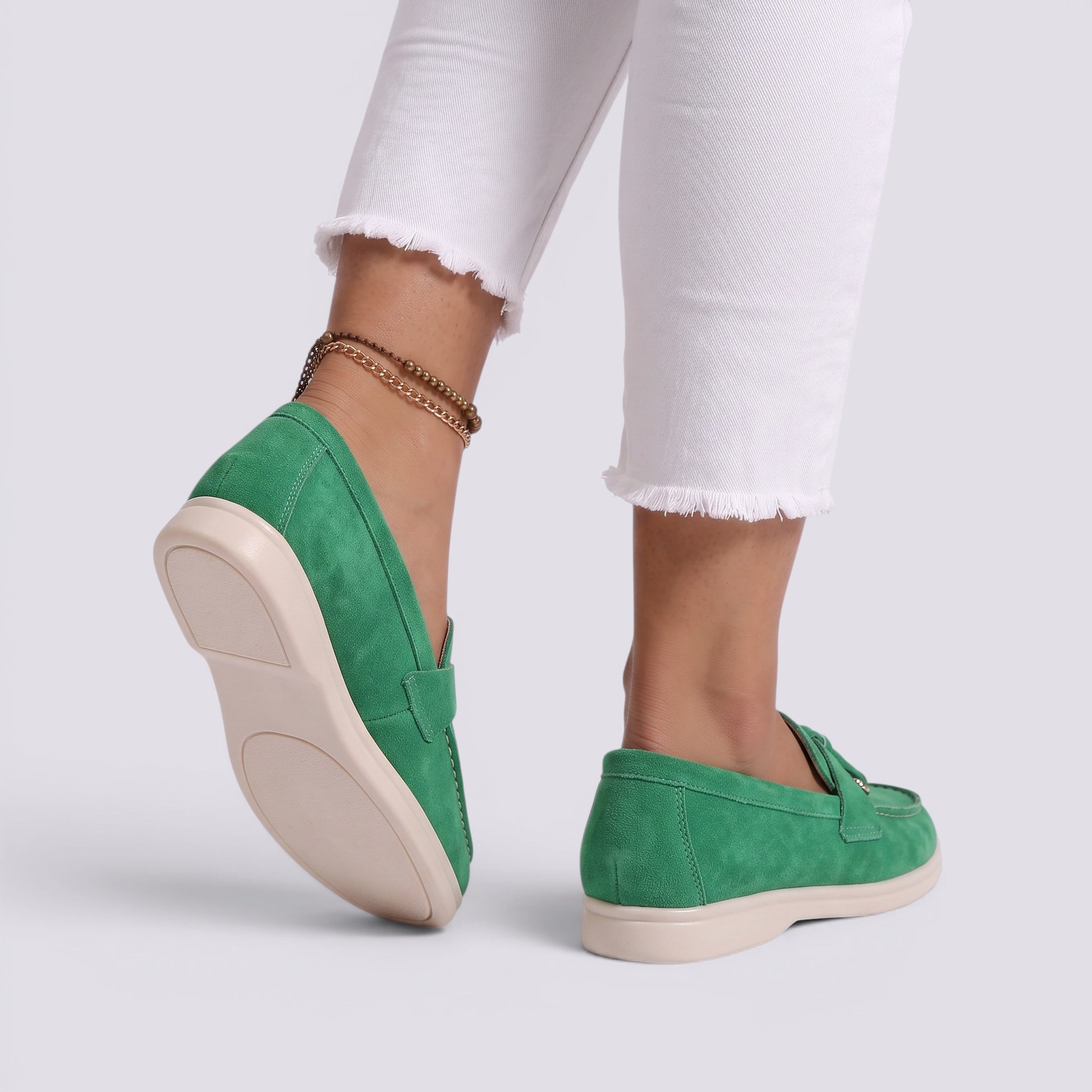 Mocasines Mujer Elegantes Cómodos Corte Bajo Slip-On
