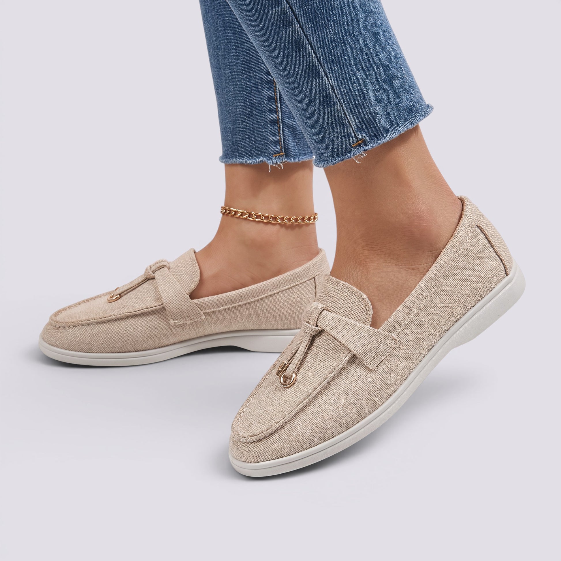 Mocasines Mujer Elegantes Cómodos Corte Bajo Slip-On