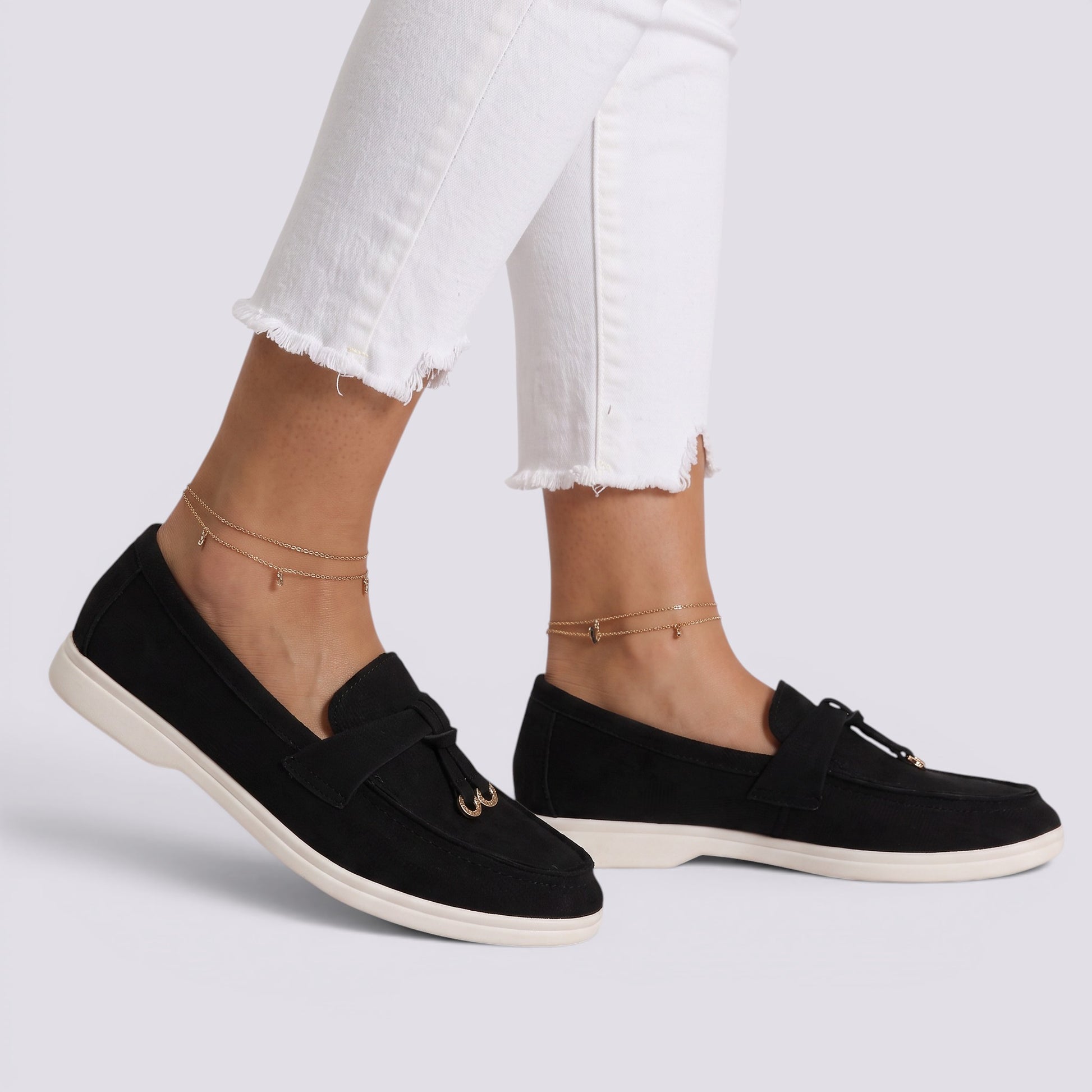 Mocasines Mujer Elegantes Cómodos Corte Bajo Slip-On