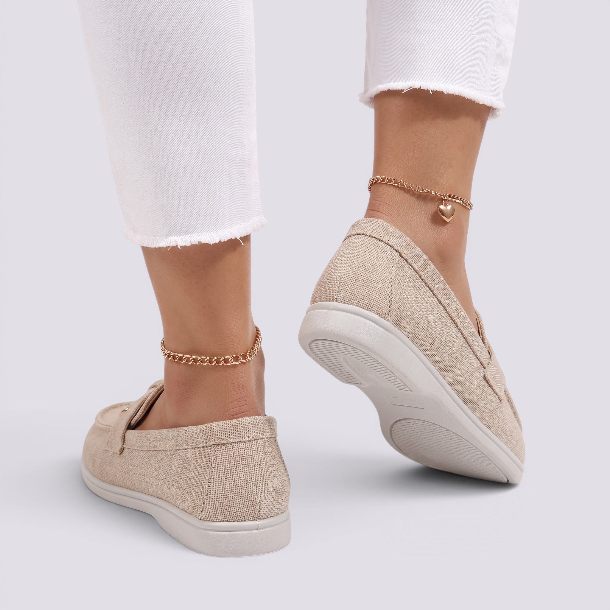 Mocasines Mujer Elegantes Cómodos Corte Bajo Slip-On