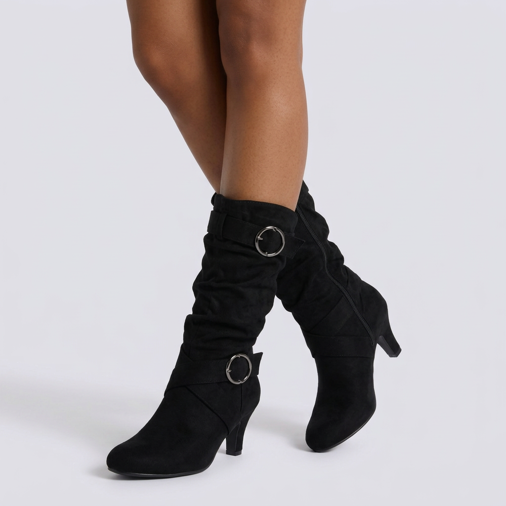 Botas Altas Mujer Tacón Grueso