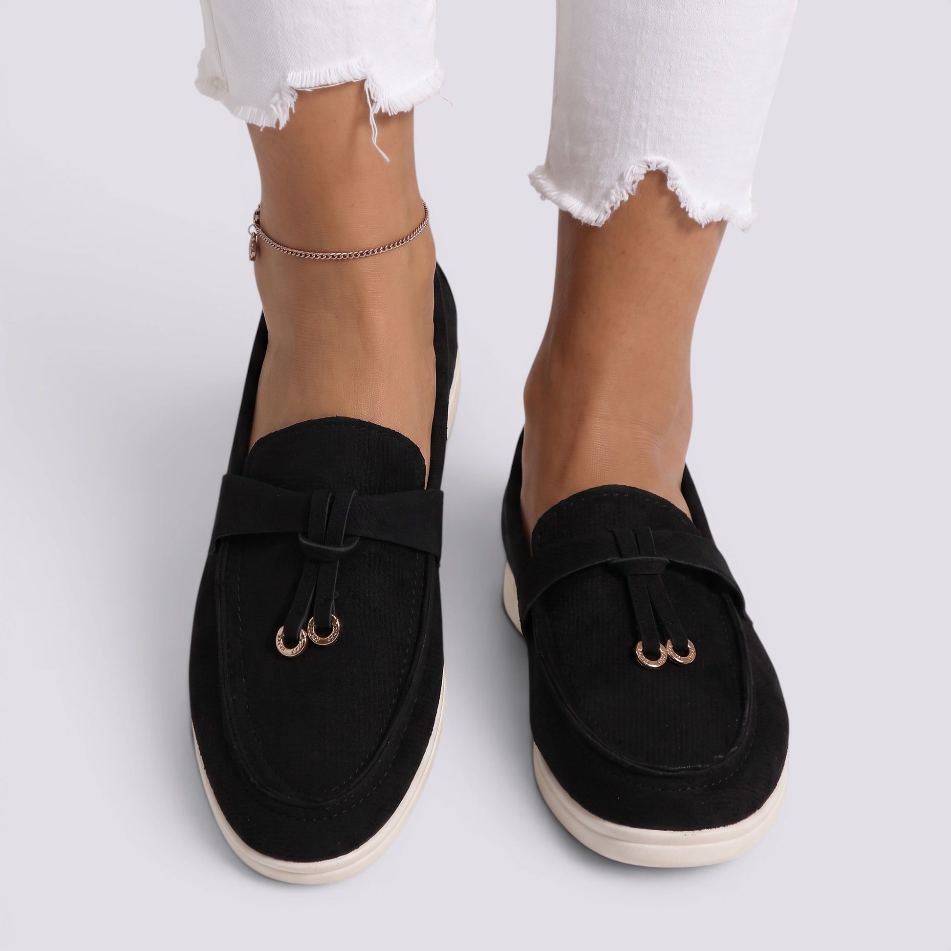 Mocasines Mujer Elegantes Cómodos Corte Bajo Slip-On