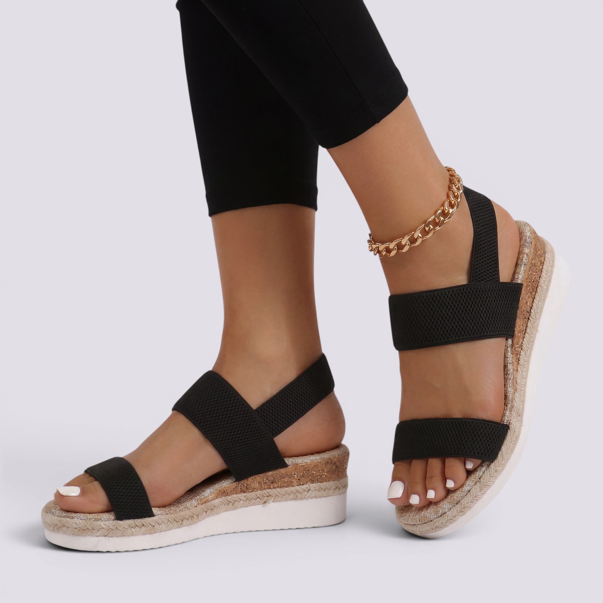 Sandalias Cuña Mujer Verano