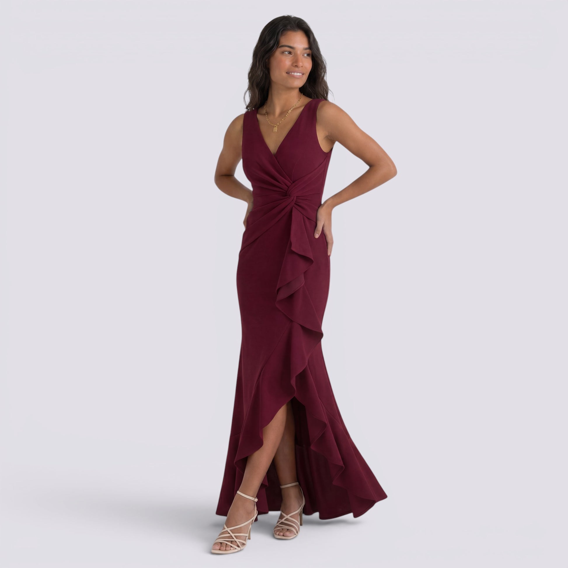 Vestido Largo Fiesta Mujer